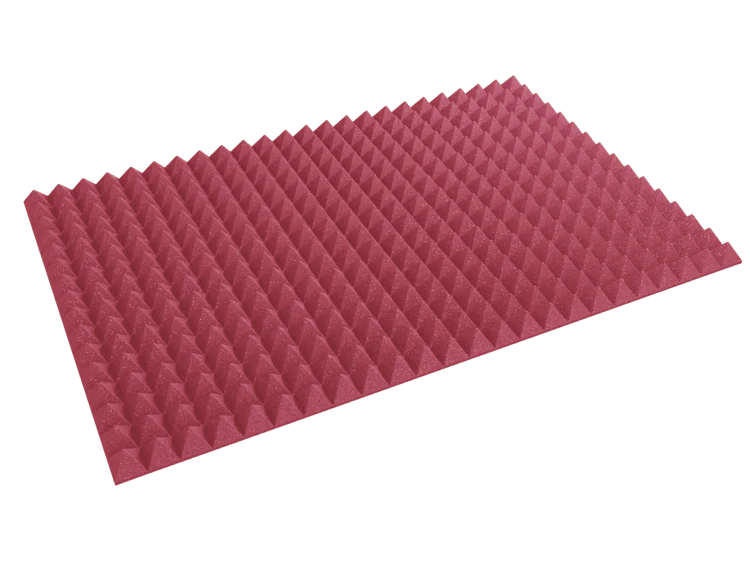 3 Inch Acoustic Foam Pyramid Style Panels - 13 Color Options - Image 44