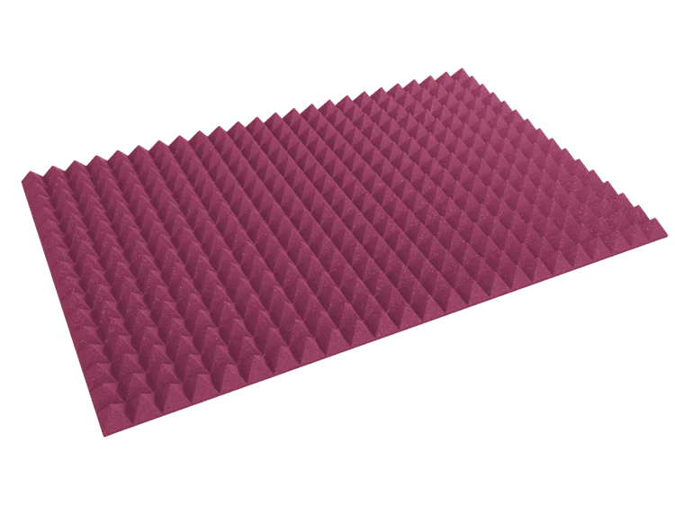 3 Inch Acoustic Foam Pyramid Style Panels - 13 Color Options - Image 48
