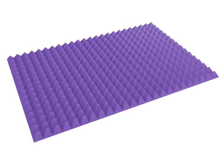 3 Inch Acoustic Foam Pyramid Style Panels - 13 Color Options - Image 49