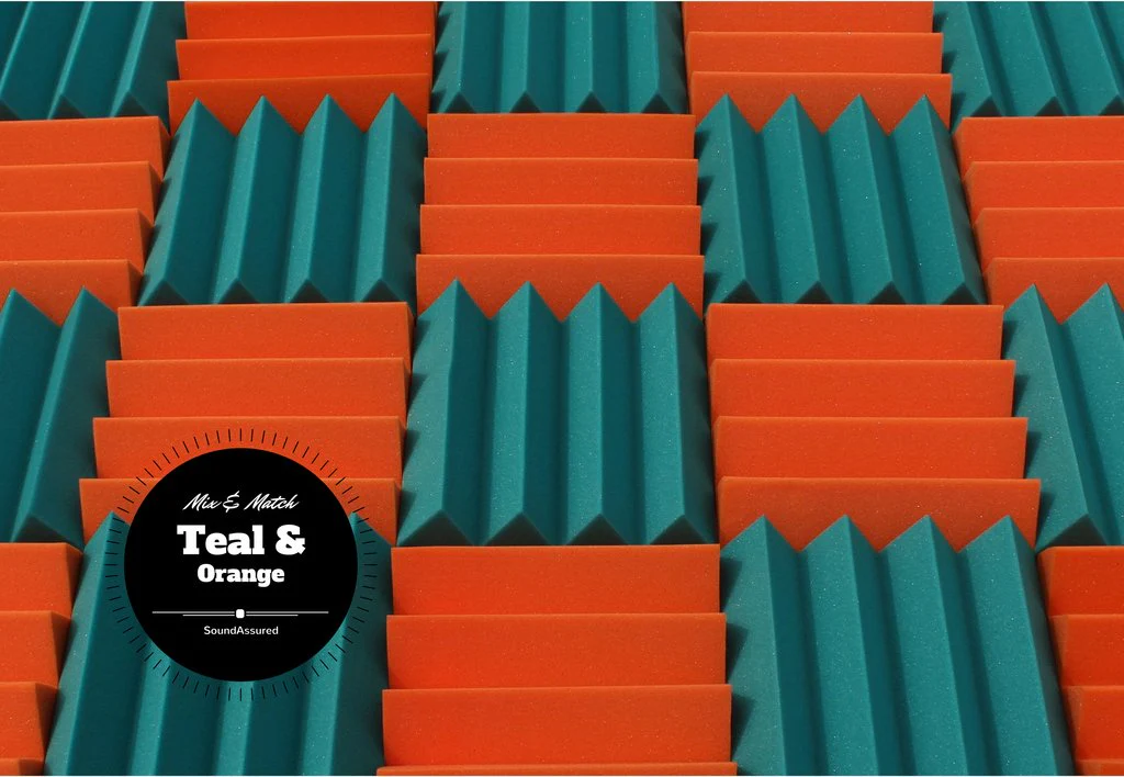 3 Inch Acoustic Foam Wedge Style Panels - 13 Color Options - Image 21