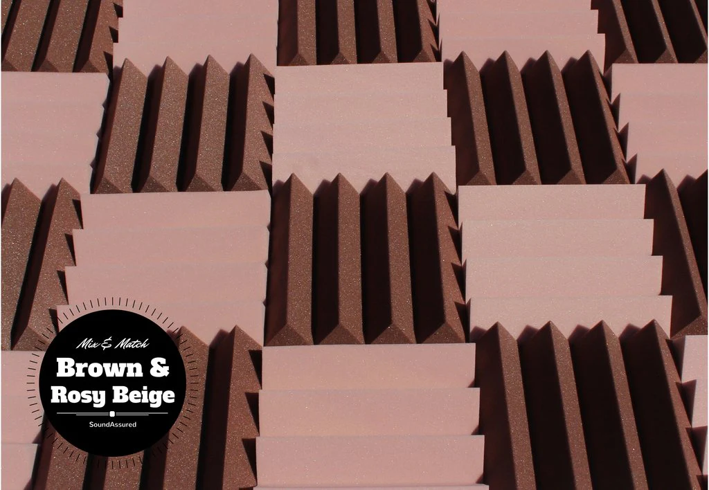 3 Inch Acoustic Foam Wedge Style Panels - 13 Color Options - Image 24