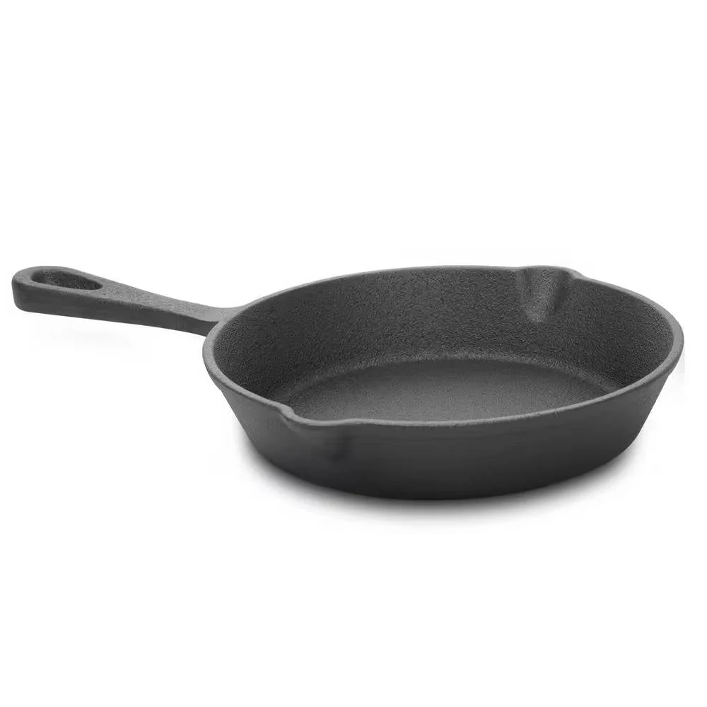 3-Piece Cast Iron Cookware Set with 8-inch 6-inch and 10-inch Skillet Frying Pan - Image 3