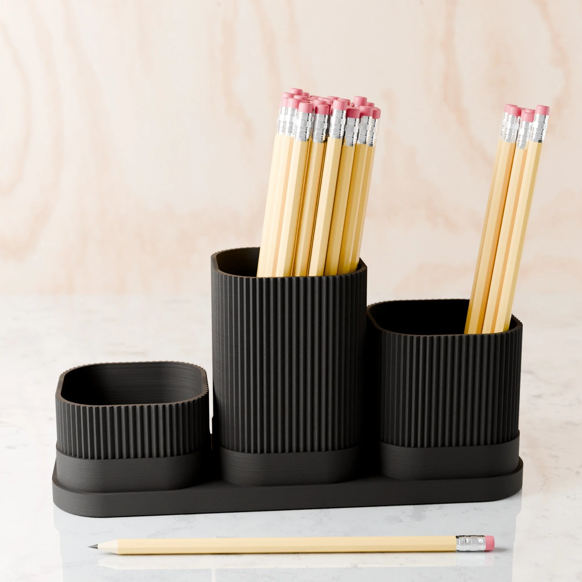 3 Piece Pencil Holder - Image 3