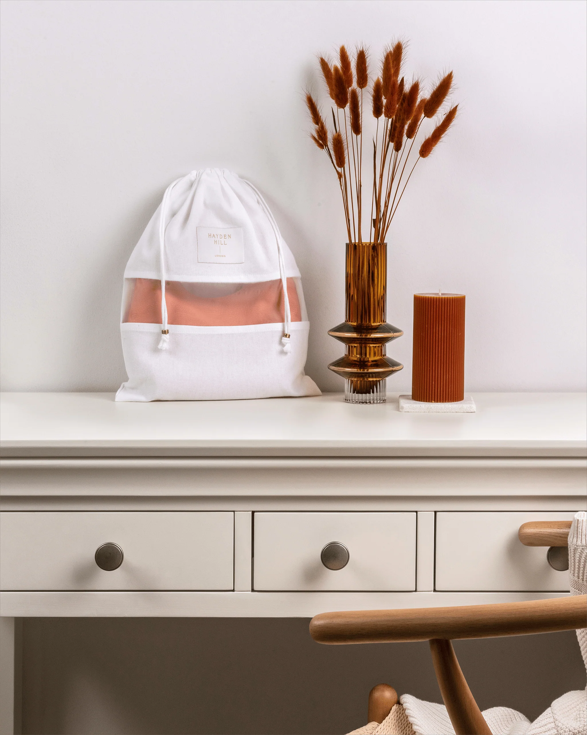 3 Small Organic Cotton Dust Bags - Image 7