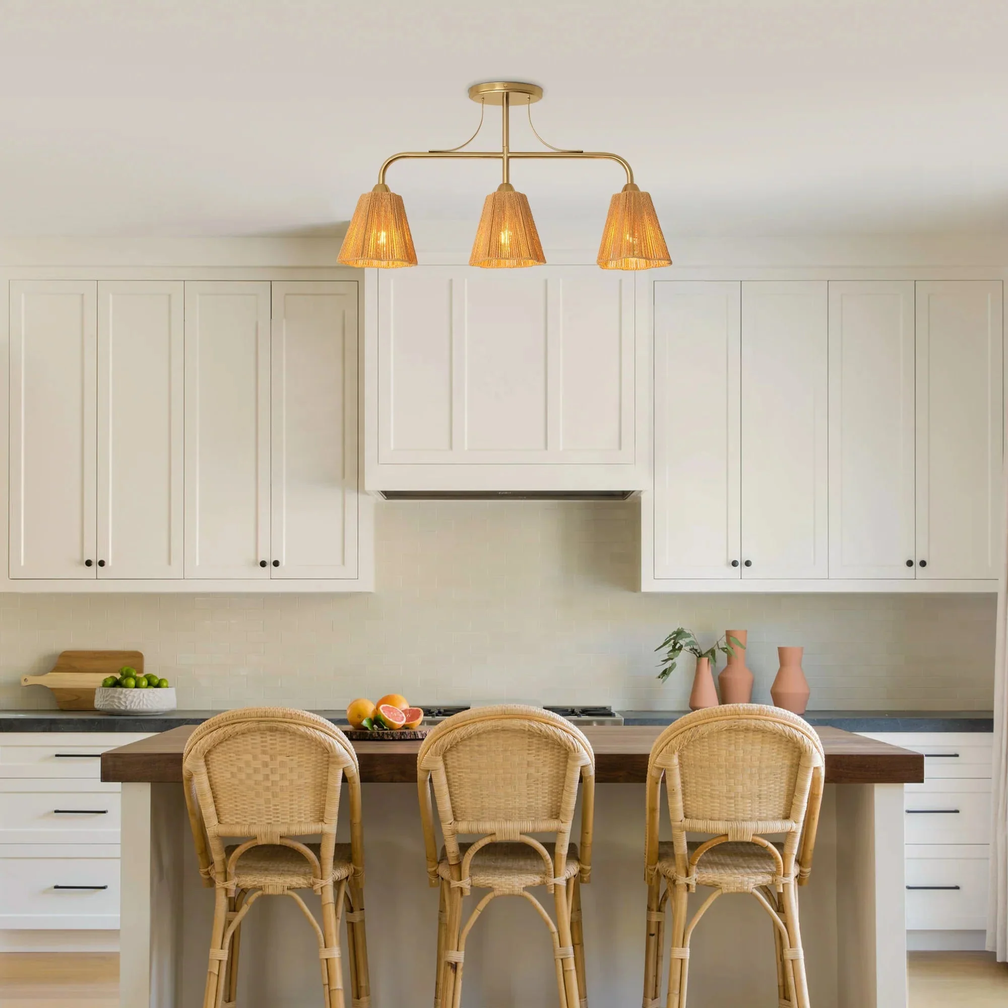 30 Inch Paddy 3-Light Chandelier - Image 2