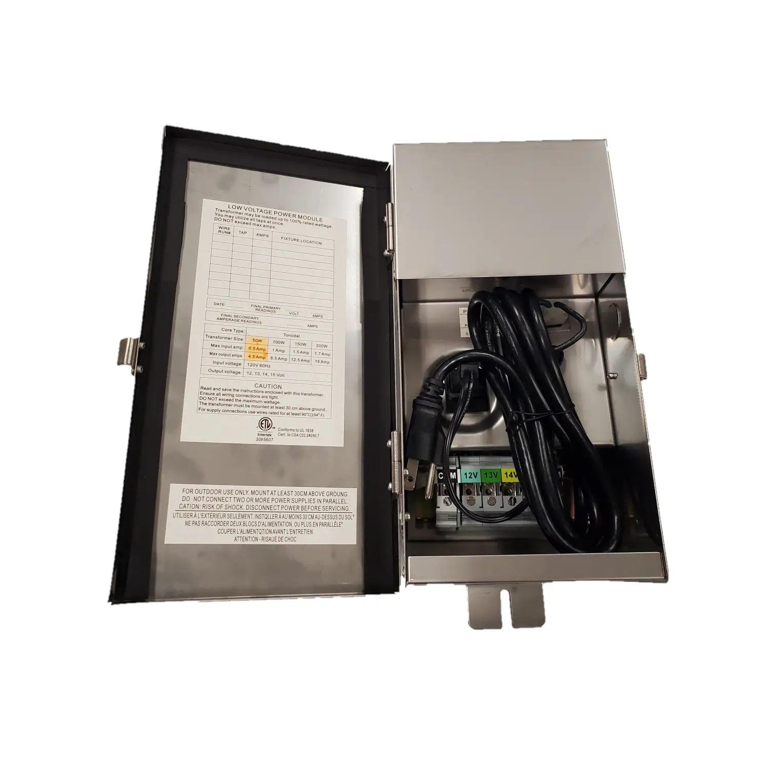 300W Multi-Tap Low Voltage Transformers | 12V - 15V - Image 8