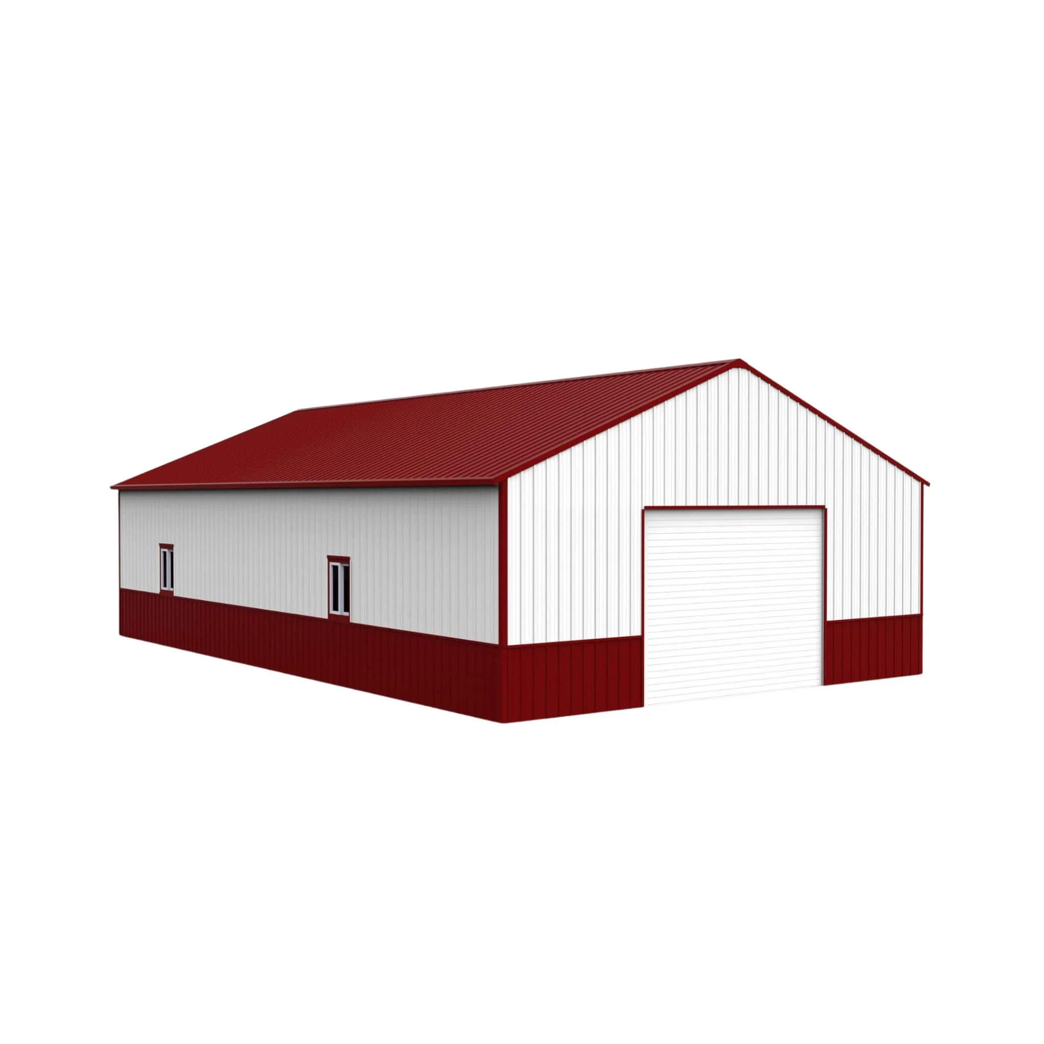 [31X51FT] Heavy-Duty Outdoor Steel Garage Barn Storage Shed (SAK83146) - Image 12