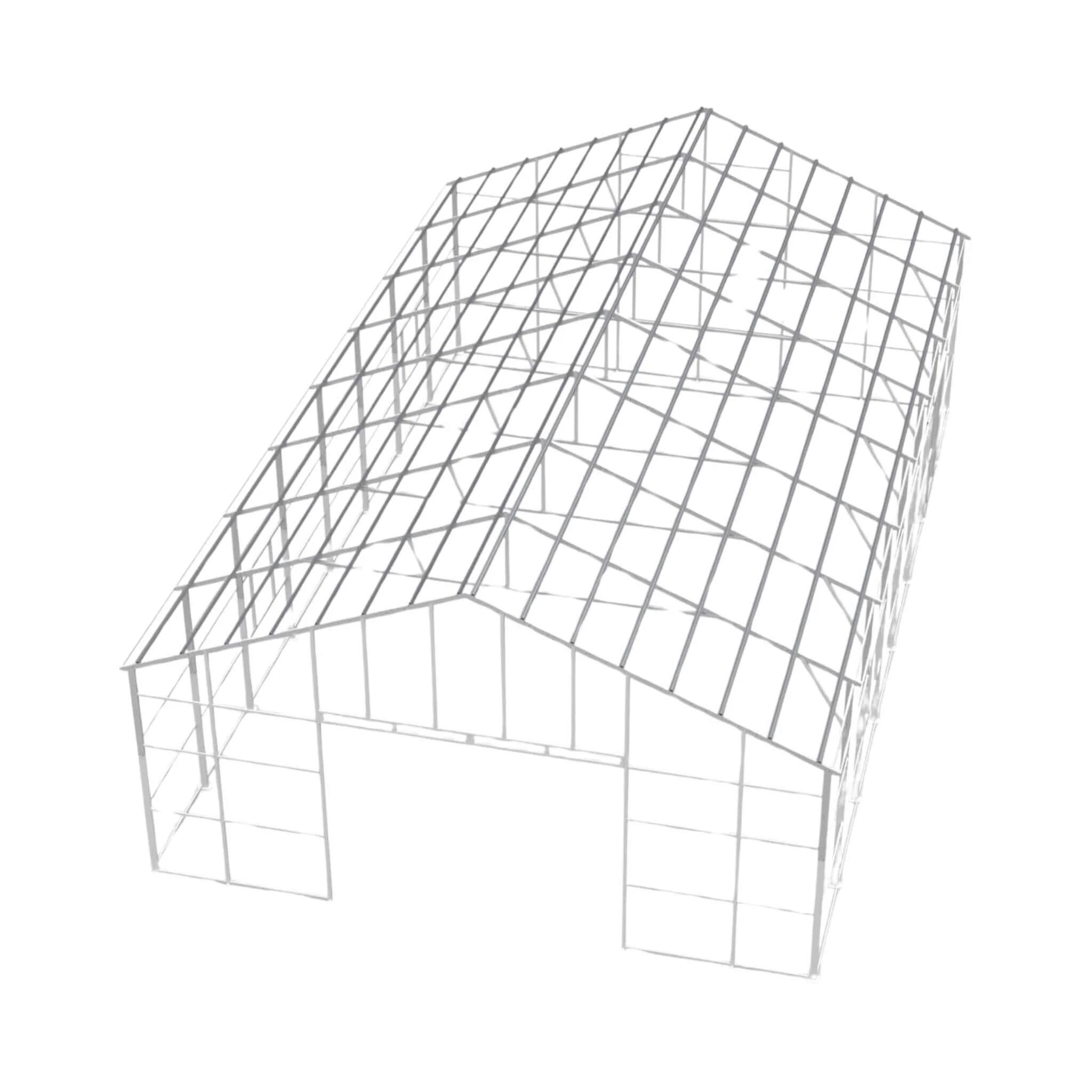 [31X51FT] Heavy-Duty Outdoor Steel Garage Barn Storage Shed (SAK83146) - Image 15