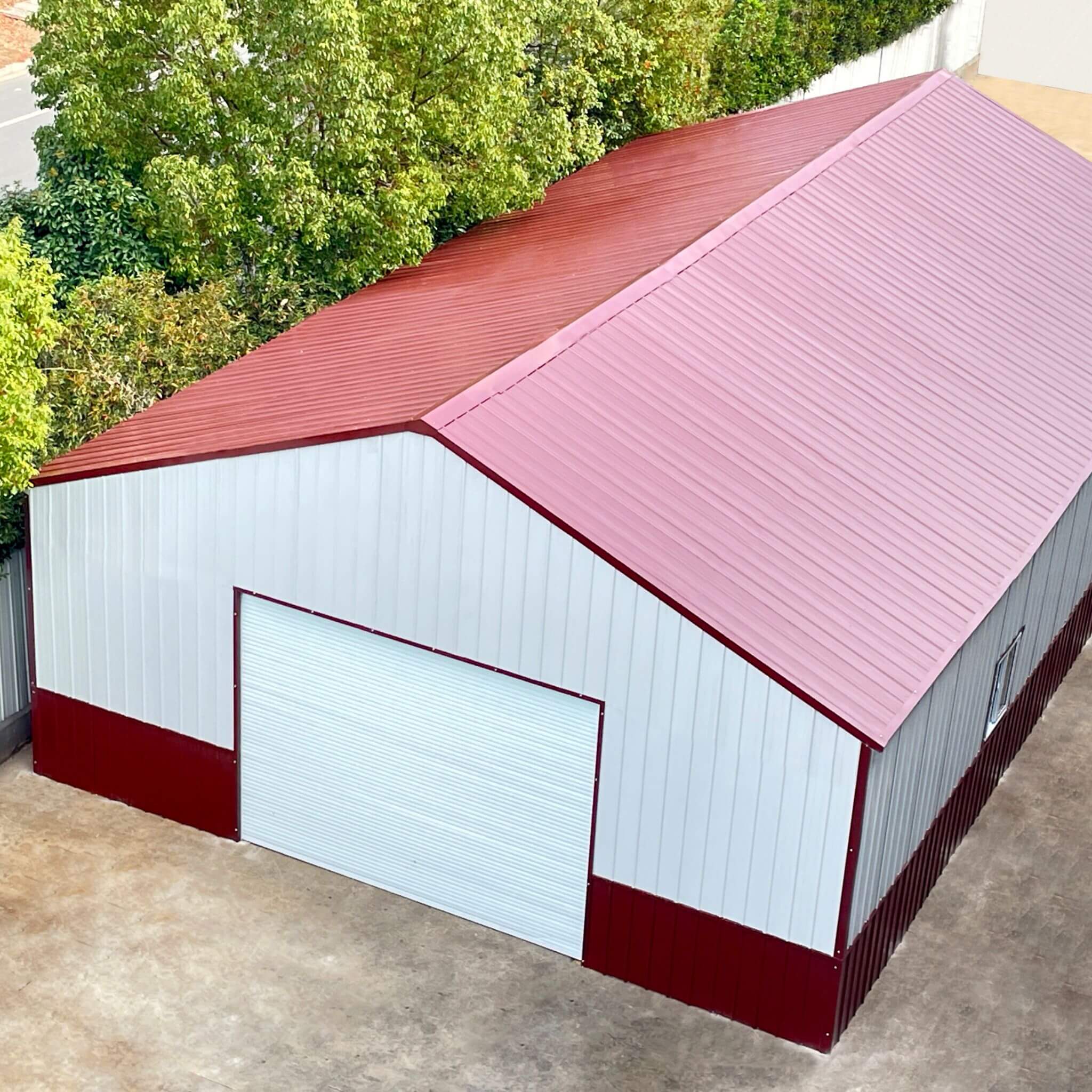 [31X51FT] Heavy-Duty Outdoor Steel Garage Barn Storage Shed (SAK83146) - Image 3
