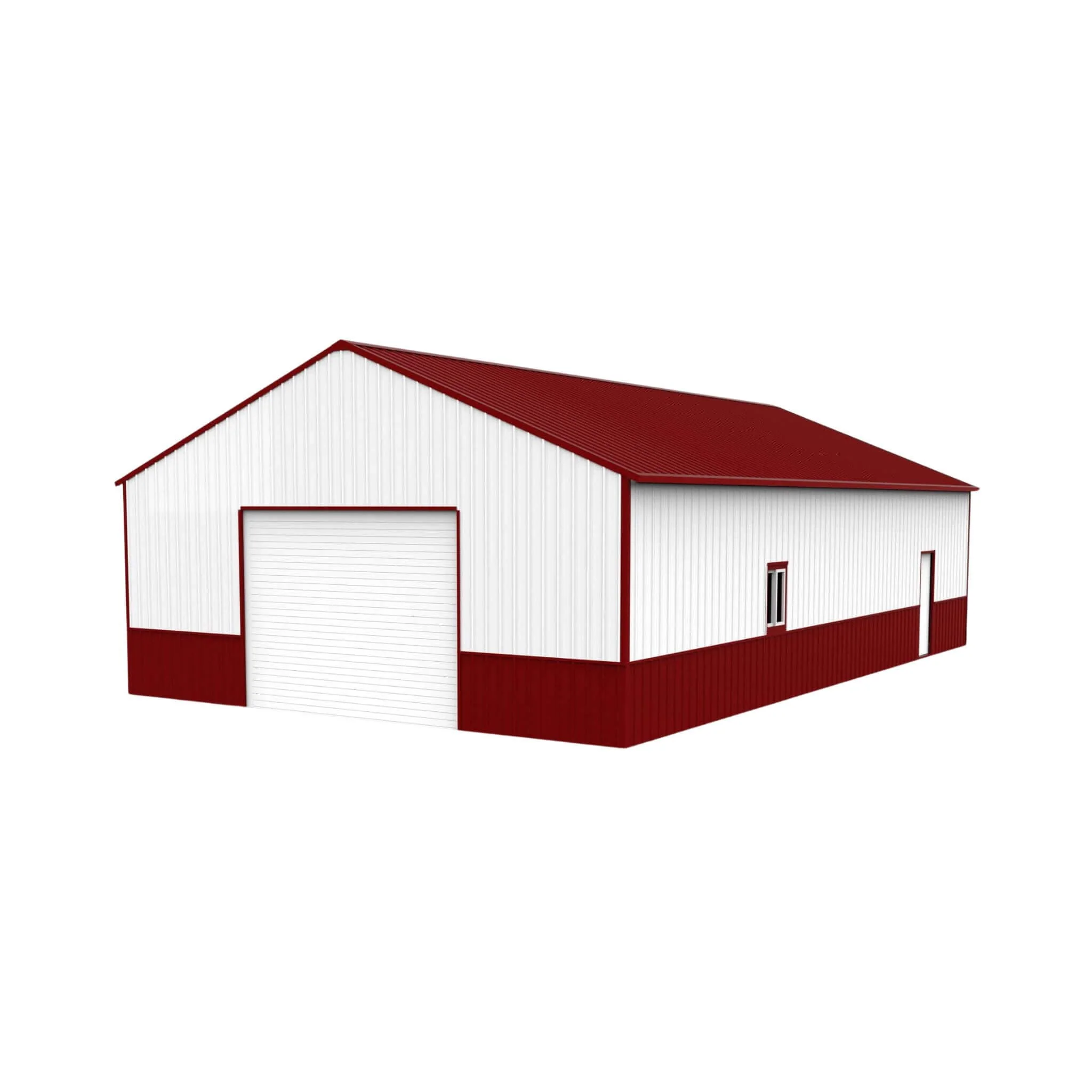 [31X51FT] Heavy-Duty Outdoor Steel Garage Barn Storage Shed (SAK83146) - Image 4