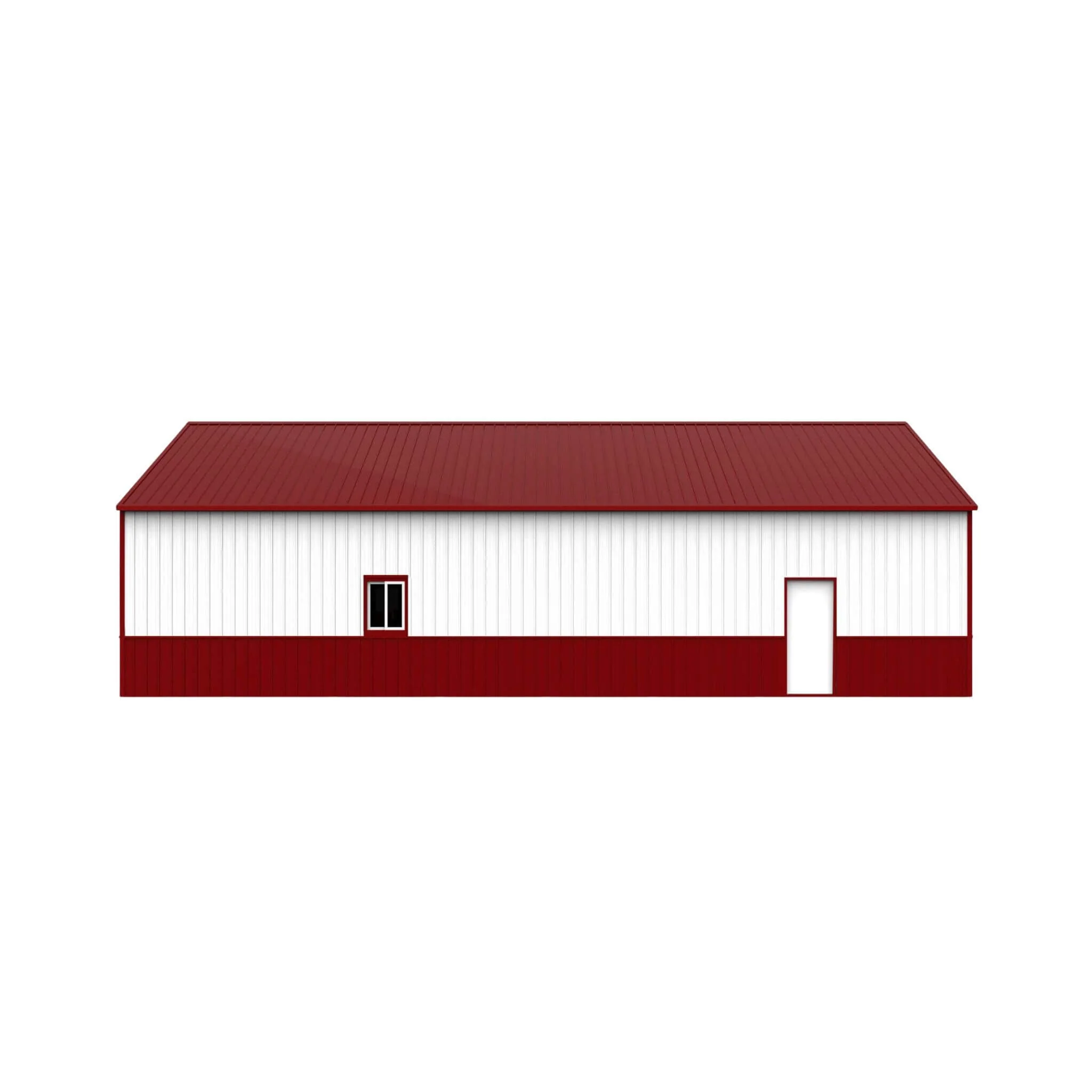 [31X51FT] Heavy-Duty Outdoor Steel Garage Barn Storage Shed (SAK83146) - Image 7