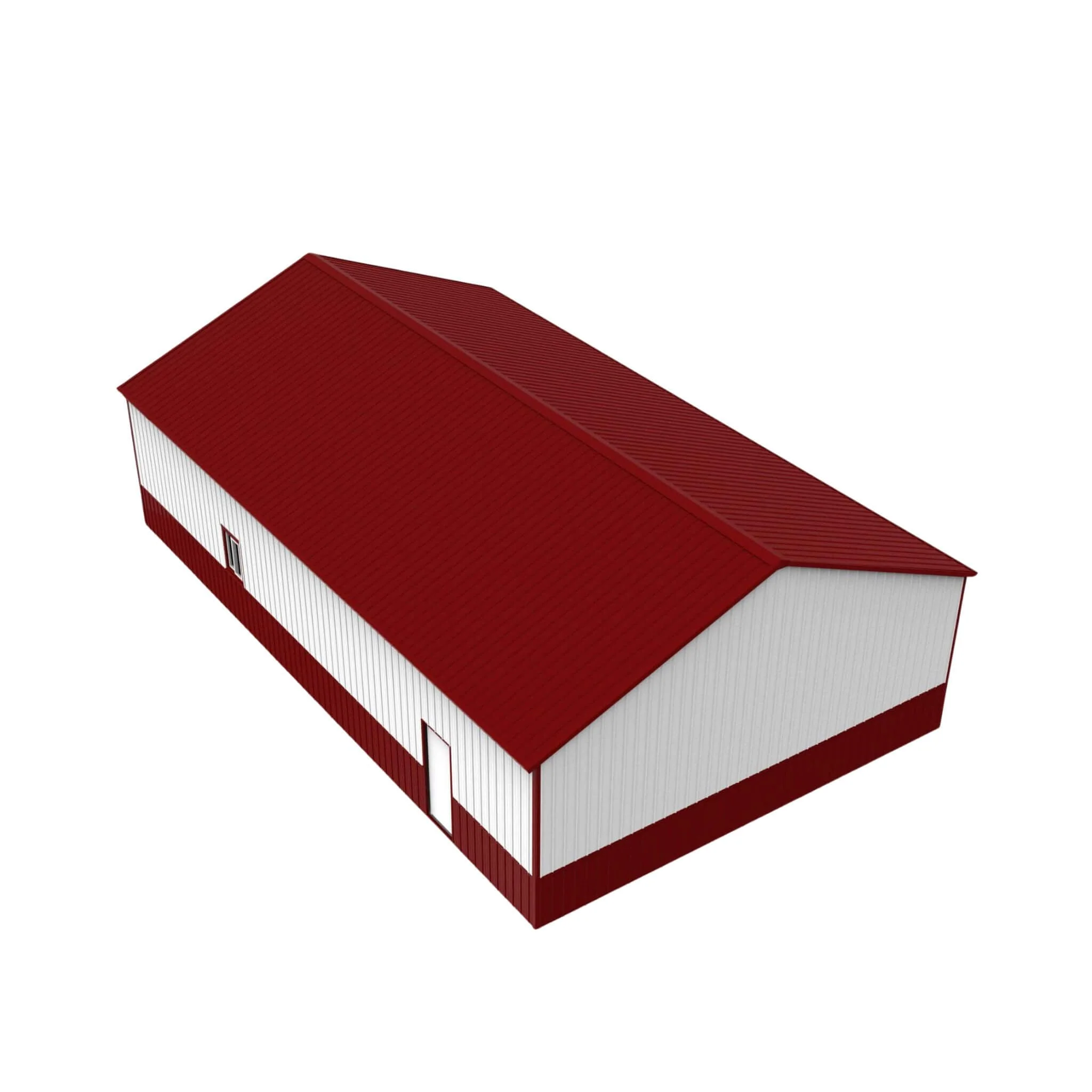 [31X51FT] Heavy-Duty Outdoor Steel Garage Barn Storage Shed (SAK83146) - Image 9