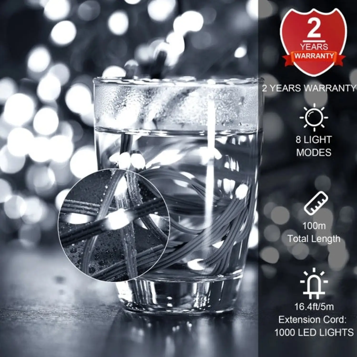 328ft LED Decorative Rope Lights for Festive Indoor and Outdoor Decor - Image 3