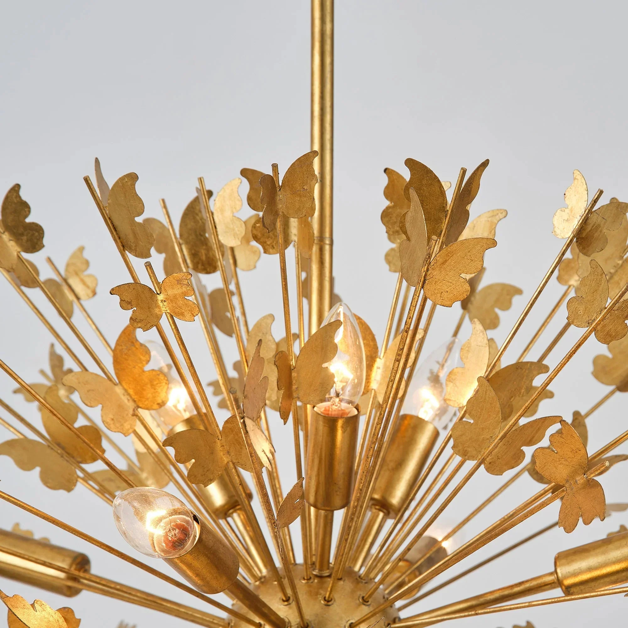 35 Inch Lydia 14-Light Golden Chandelier - Image 10
