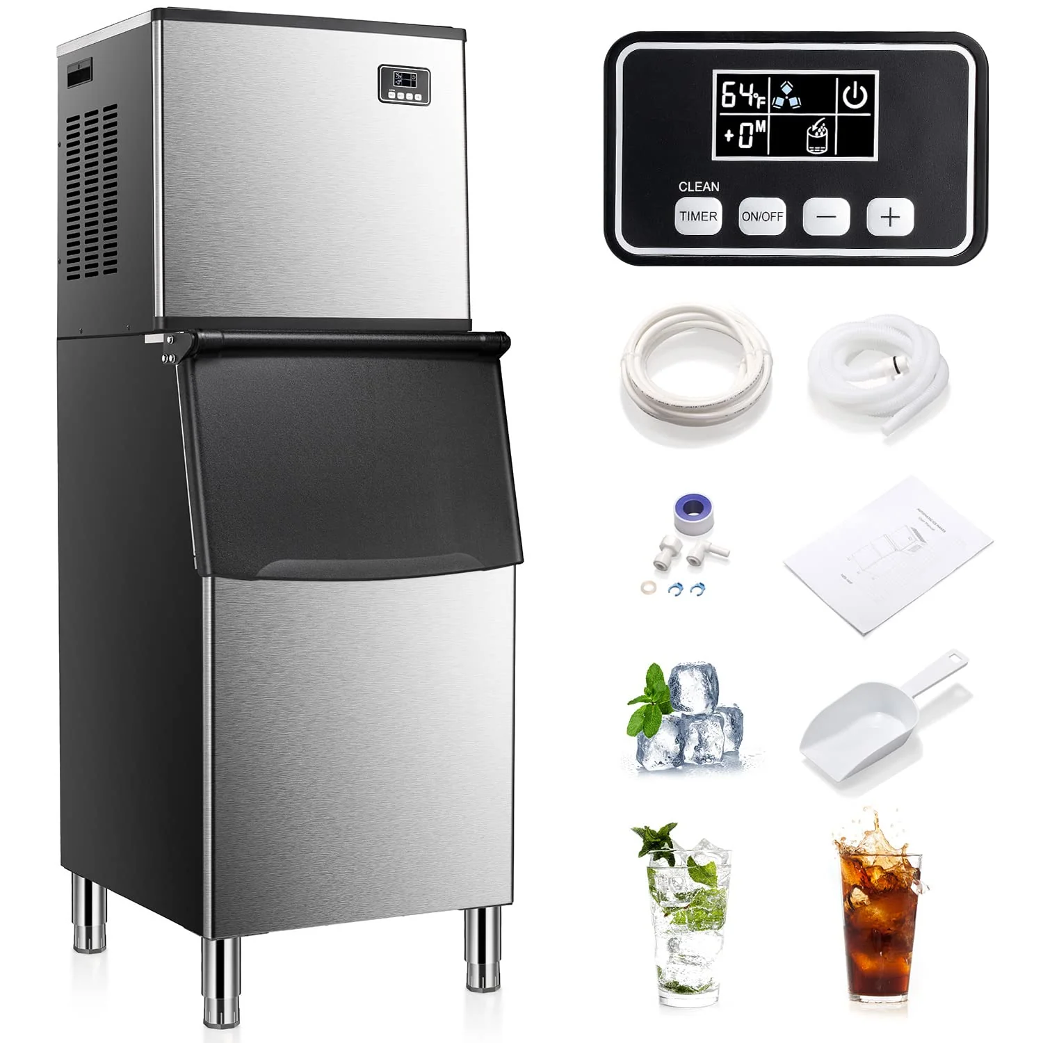 353LBS/24H Split Commercial Ice Maker Z58160 - Image 2