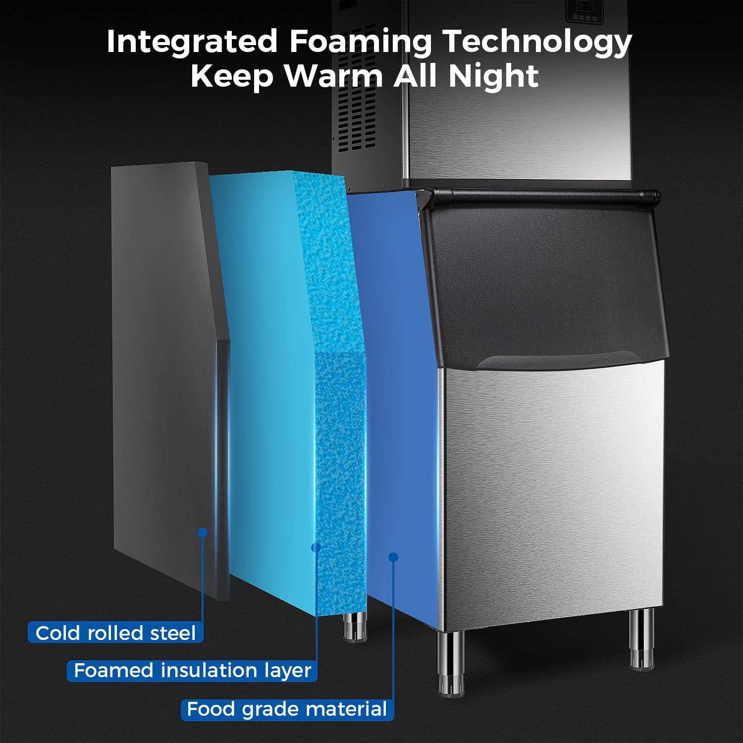353LBS/24H Split Commercial Ice Maker Z58160 - Image 5