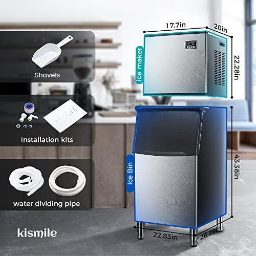 353LBS/24H Split Commercial Ice Maker Z58160 - Image 8