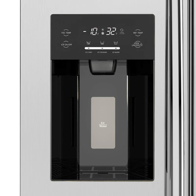 36" Side By Side 20.01 Cu. ft. Built-in Refrigerator with Freezer & Ice Maker Included - Image 14