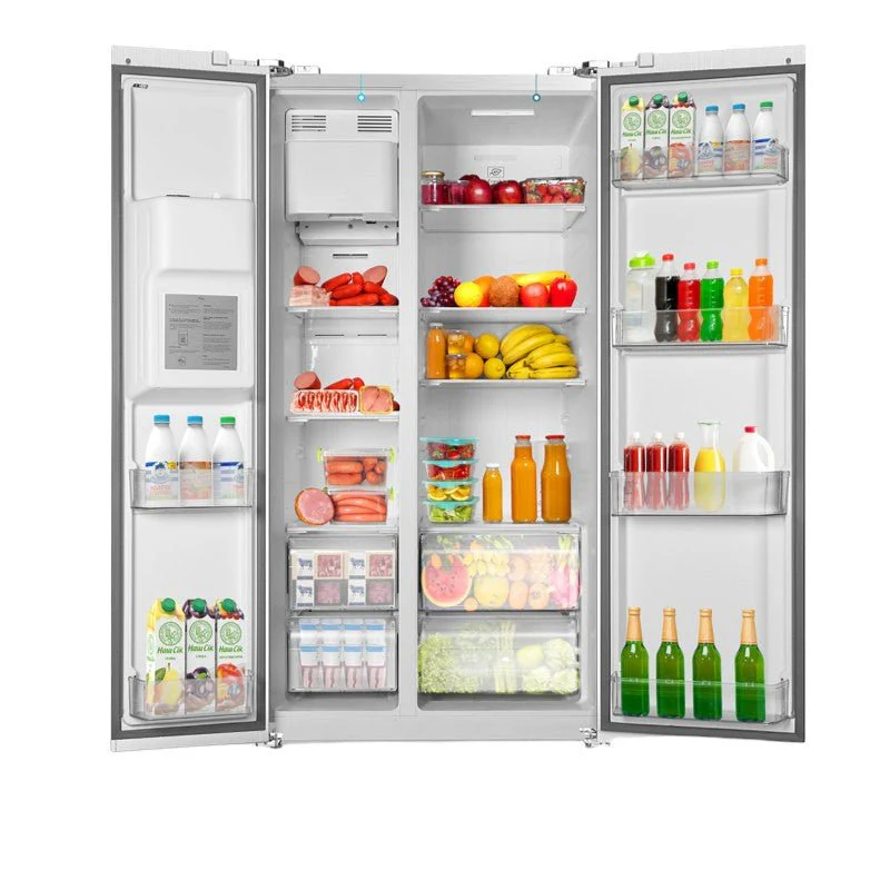 36" Side By Side 20.01 Cu. ft. Built-in Refrigerator with Freezer & Ice Maker Included - Image 3