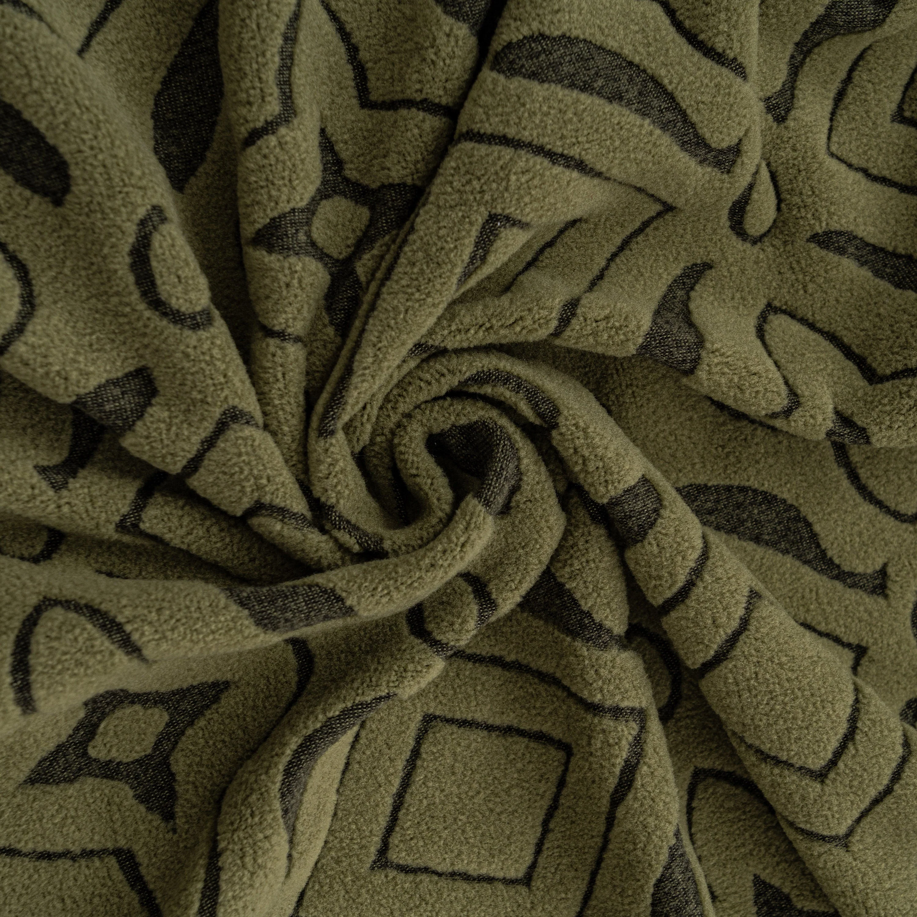 3D Jacquard Geometric Sofa Cover, High Stretch Soft Polar Fleece Slipcover for Couch - Image 85