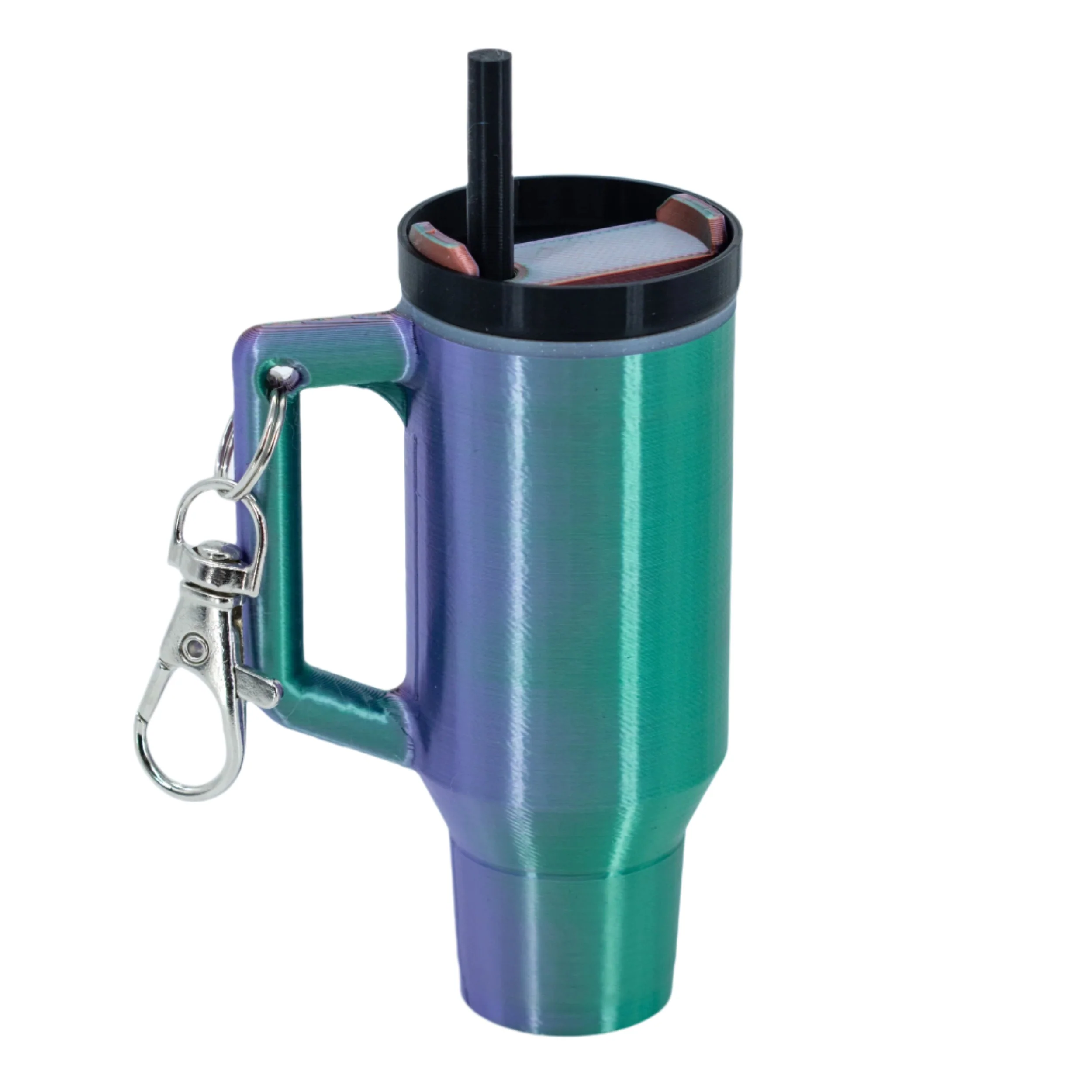 3D Printed Mini Tumbler Cup Key Chain & Chapstick Pouch | Multiple Colors | Black Sheep Products LLC - Image 4
