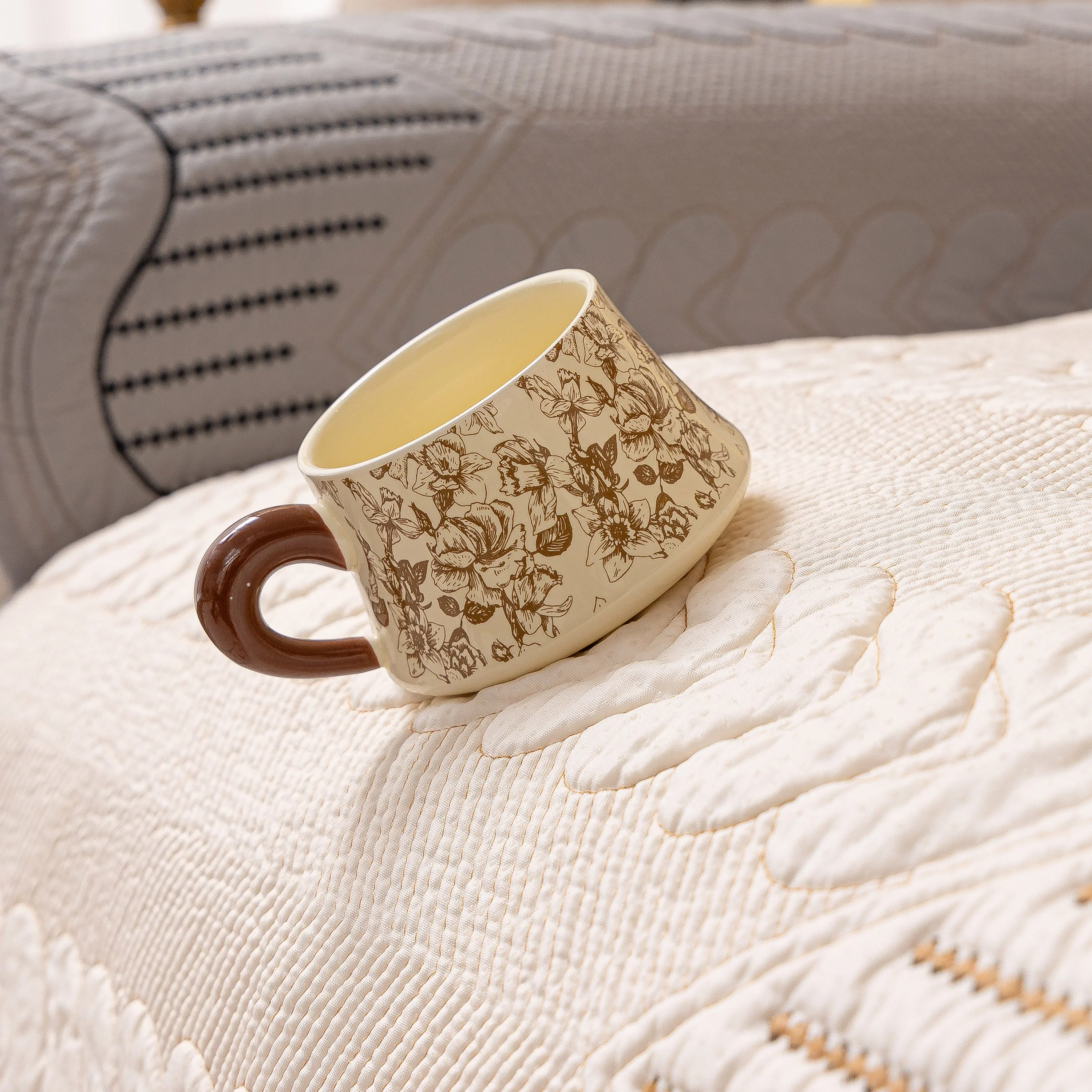 3D Quilted Thick Cotton Sofa Cover Non-Slip Couch Throw for Fabric & Leather Sofas - Image 63