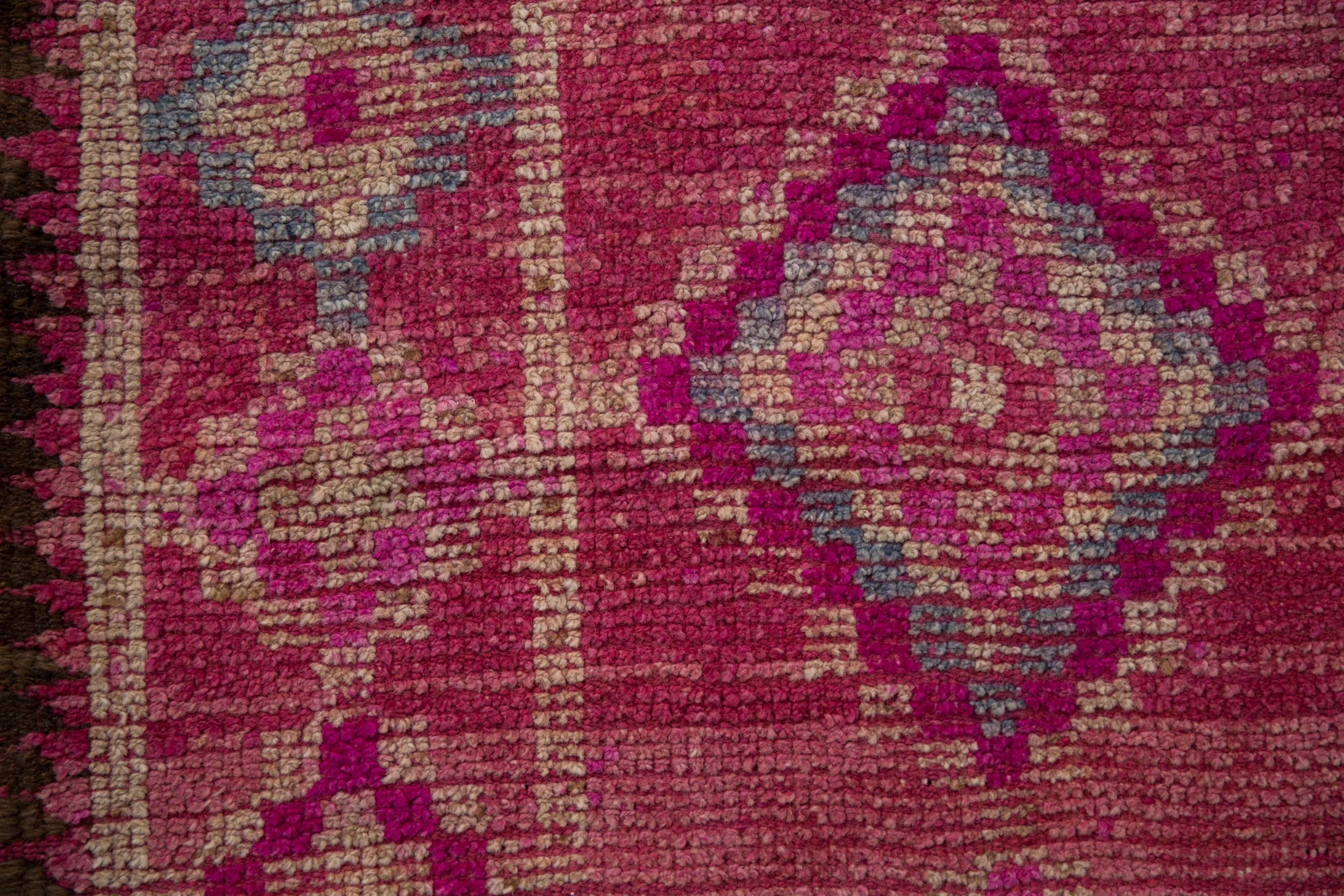 3x10.5 Vintage Distressed Kurd Rug Runner - Image 5