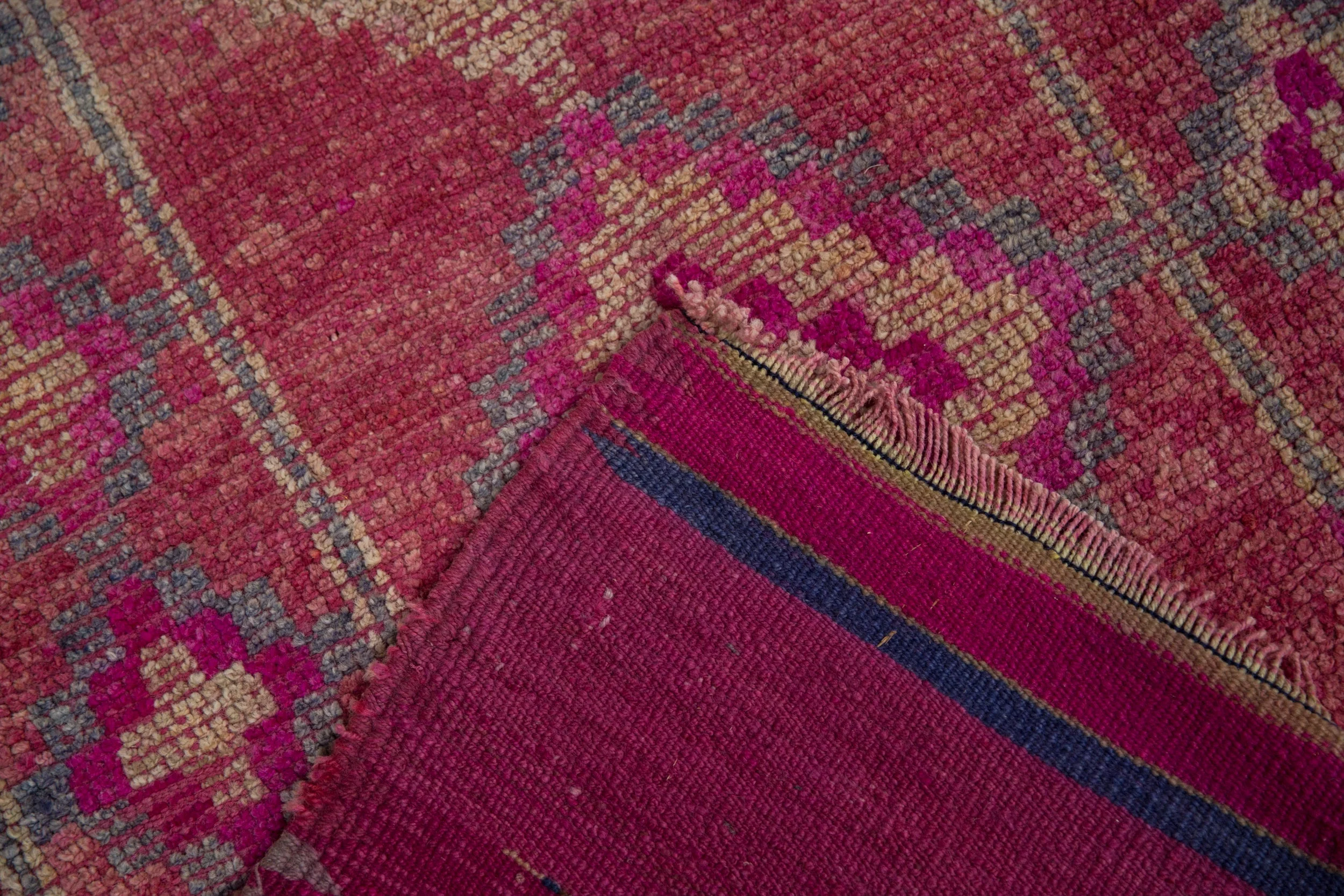 3x10.5 Vintage Distressed Kurd Rug Runner - Image 9