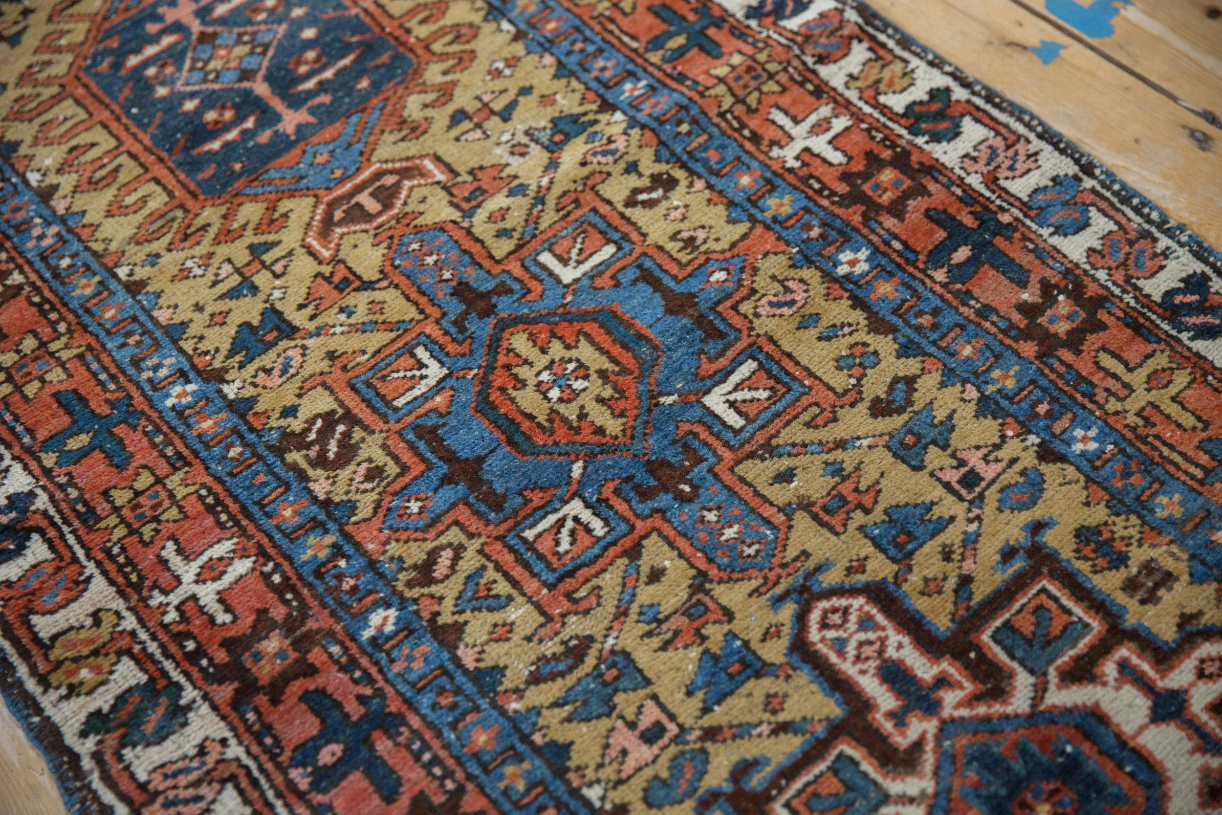 3x10.5 Vintage Karaja Rug Runner - Image 7