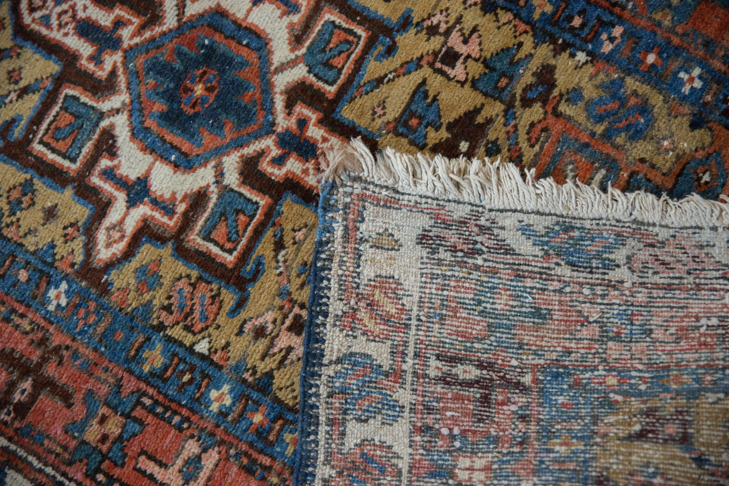 3x10.5 Vintage Karaja Rug Runner - Image 8