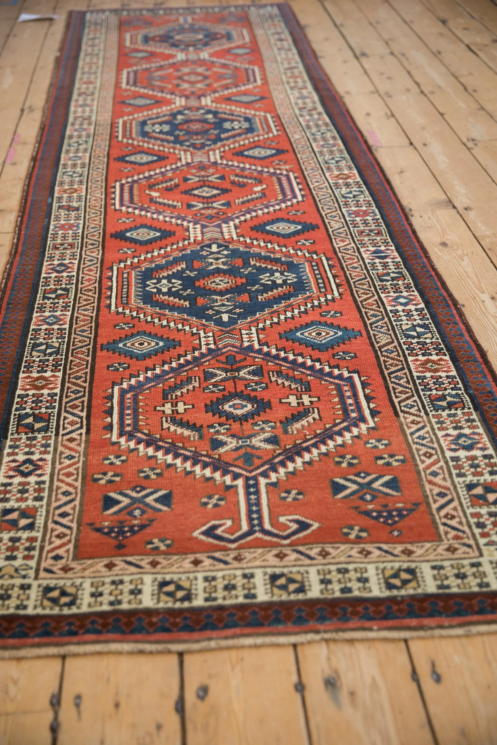 3x10.5 Vintage Serab Rug Runner - Image 4