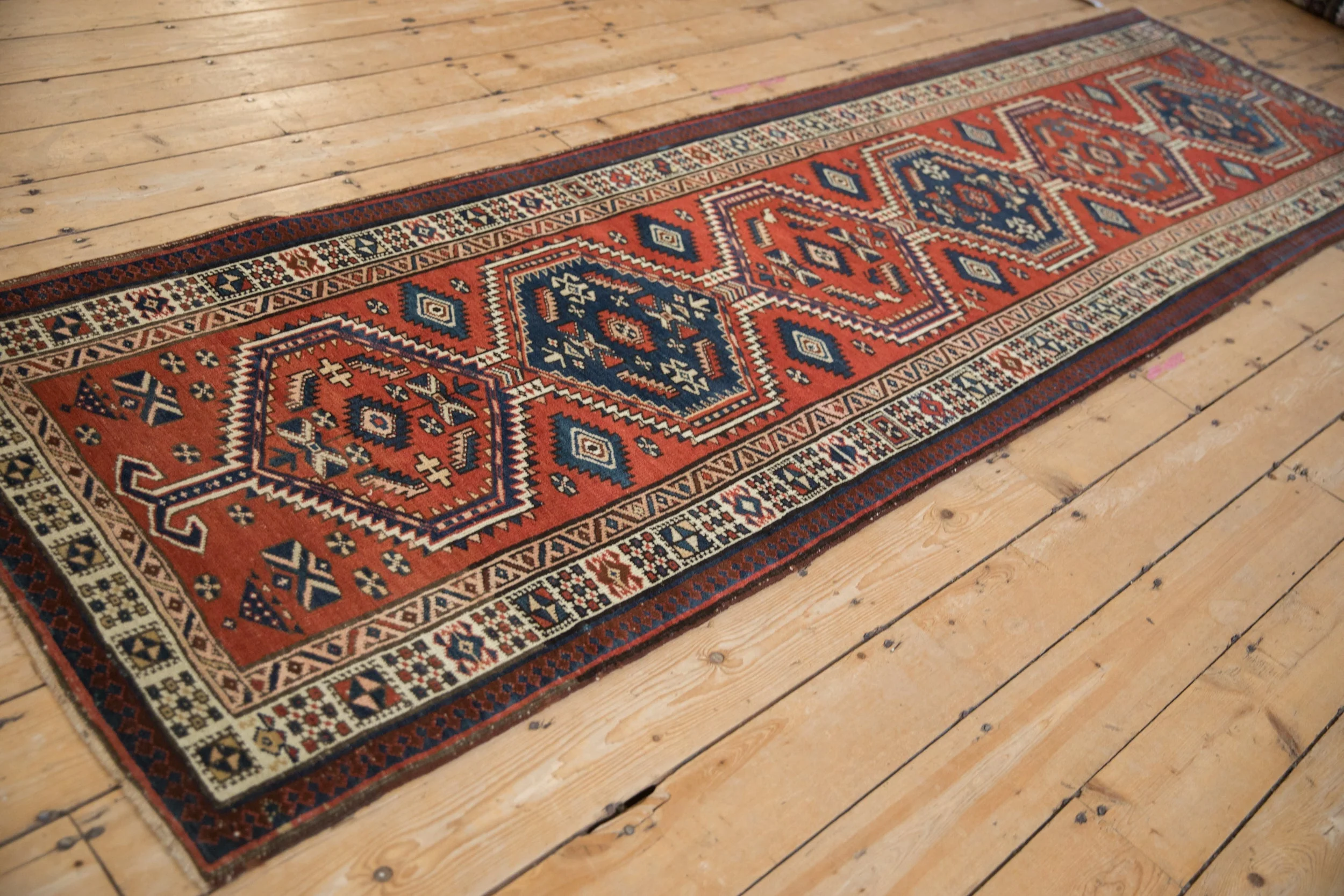 3x10.5 Vintage Serab Rug Runner - Image 6
