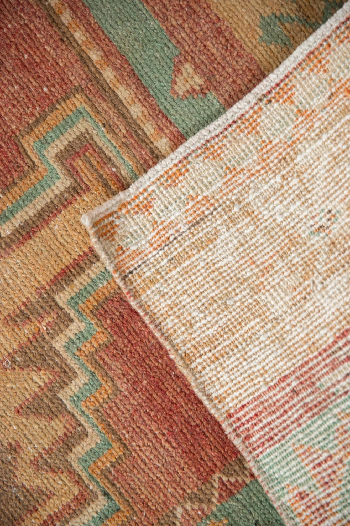 3x10 Vintage Distressed Oushak Rug Runner - Image 10