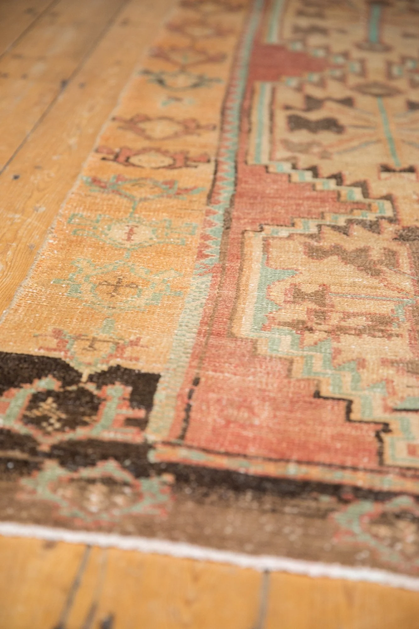 3x10 Vintage Distressed Oushak Rug Runner - Image 4