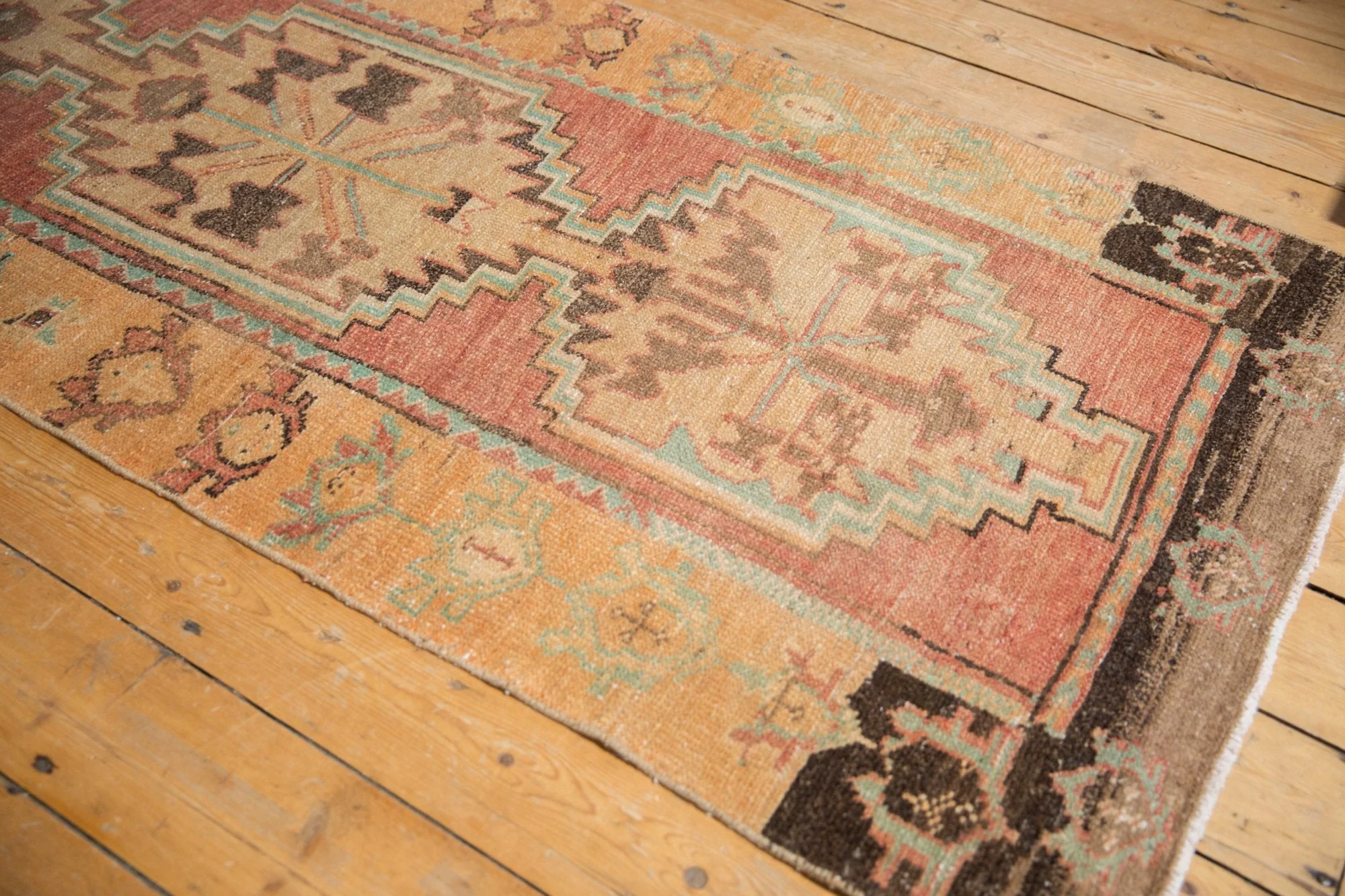 3x10 Vintage Distressed Oushak Rug Runner - Image 5