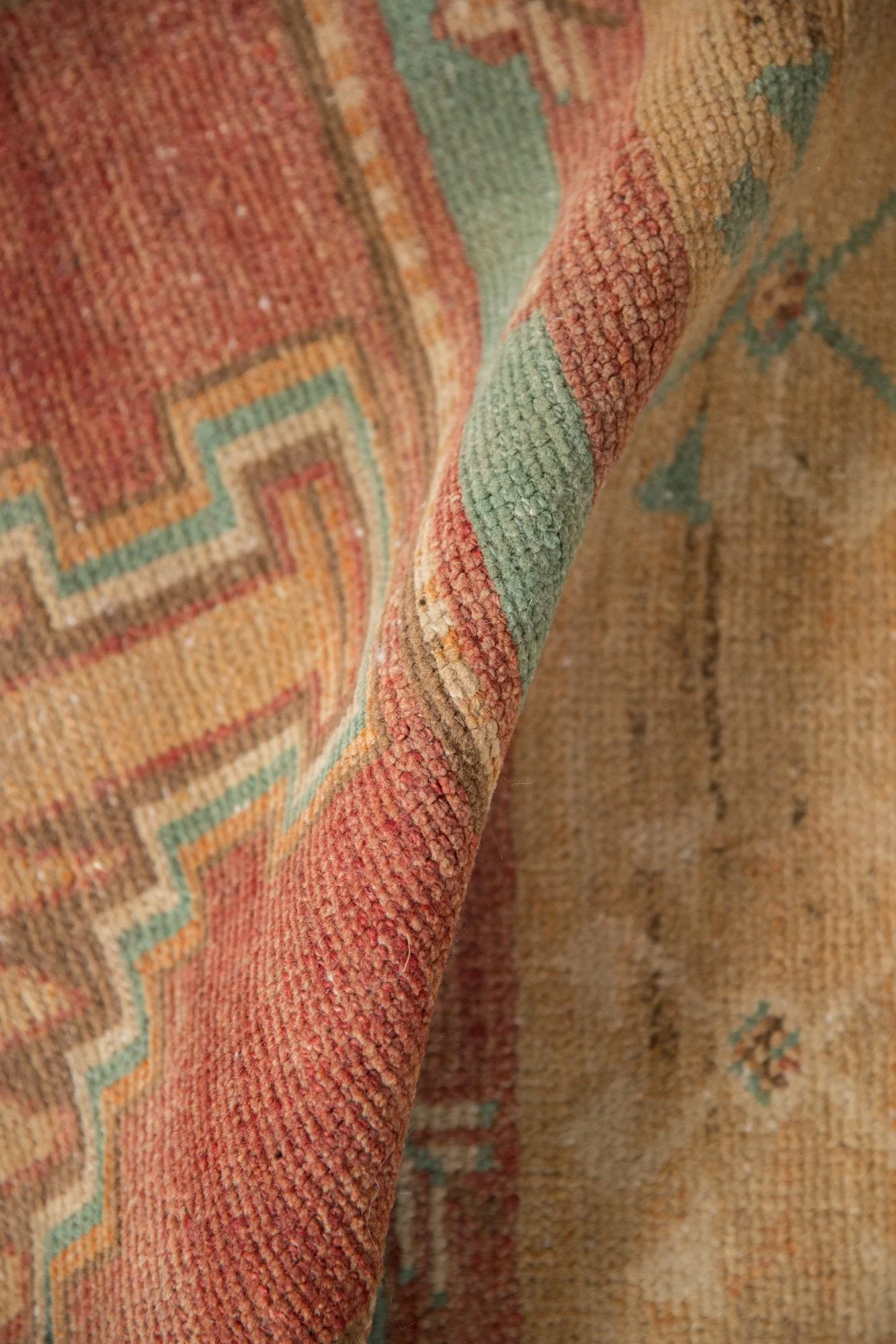 3x10 Vintage Distressed Oushak Rug Runner - Image 9