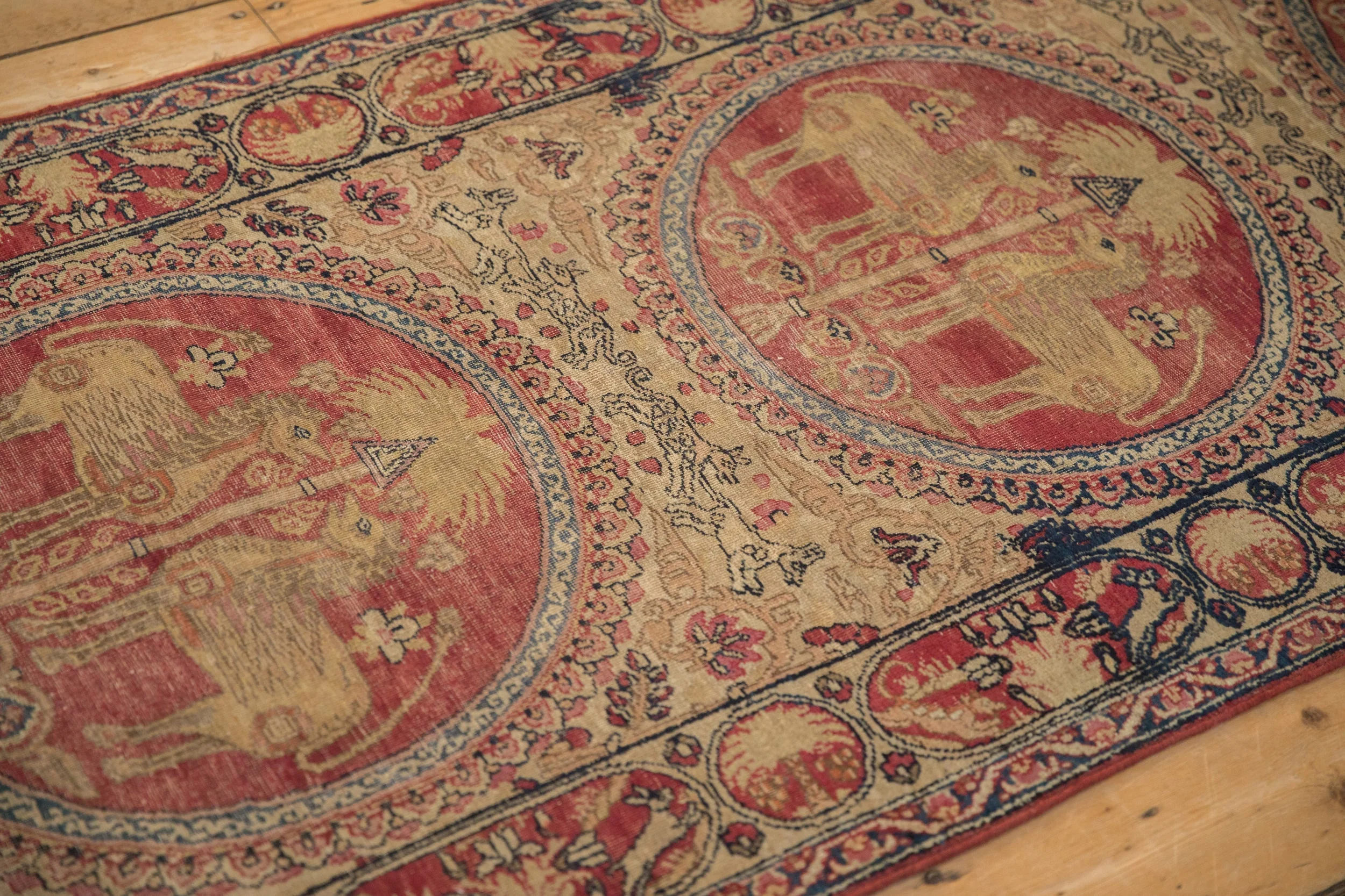 3x11.5 Antique Kerman Rug Runner - Image 10