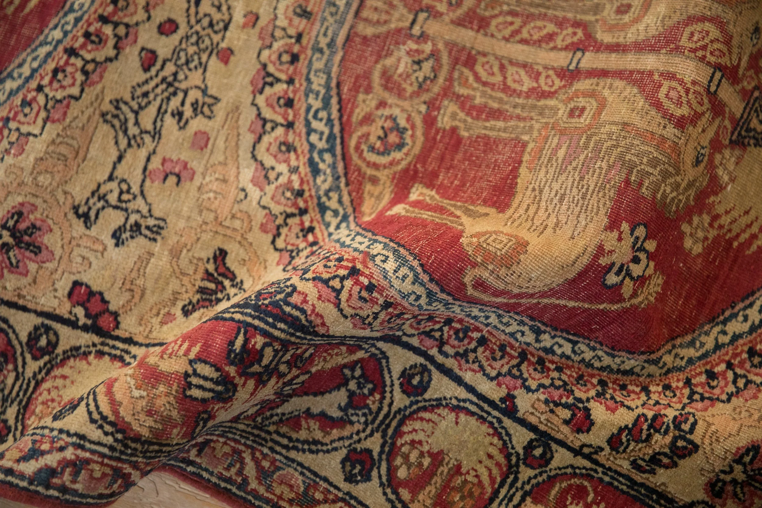 3x11.5 Antique Kerman Rug Runner - Image 14