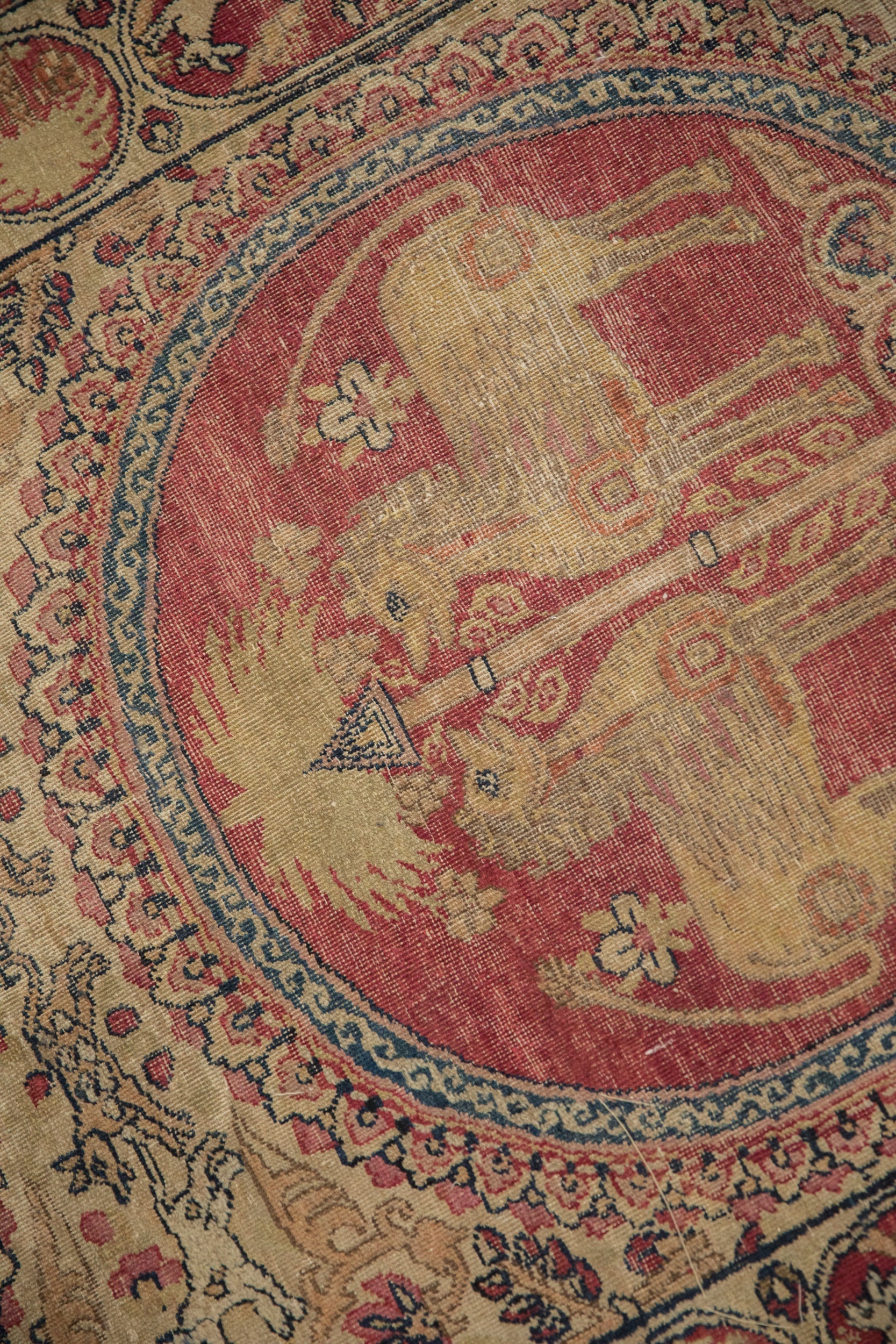3x11.5 Antique Kerman Rug Runner - Image 3