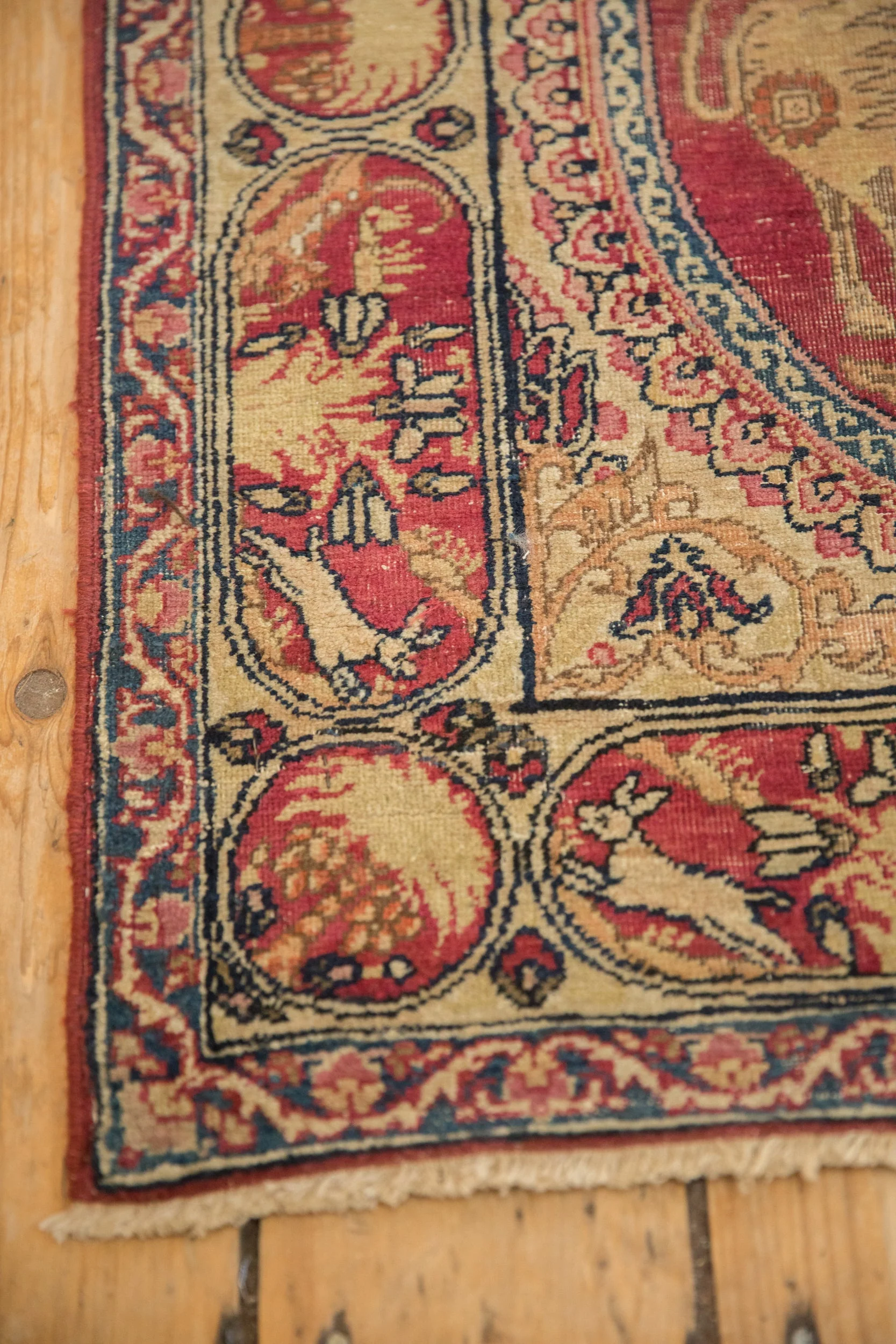 3x11.5 Antique Kerman Rug Runner - Image 6