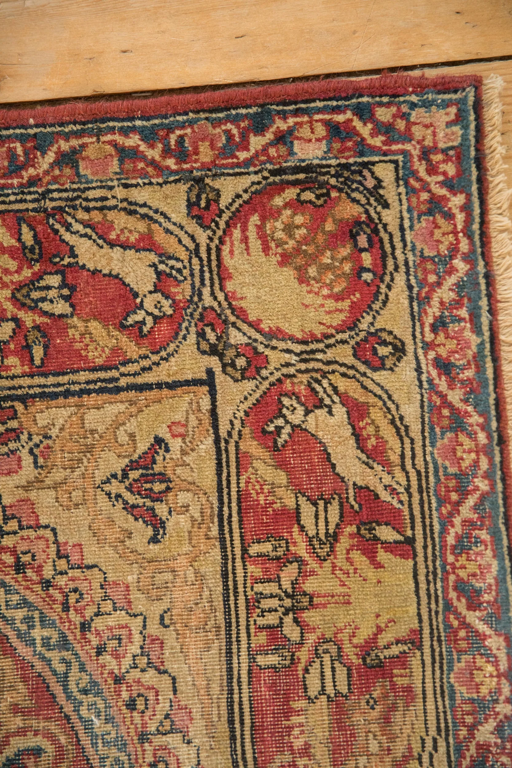 3x11.5 Antique Kerman Rug Runner - Image 8