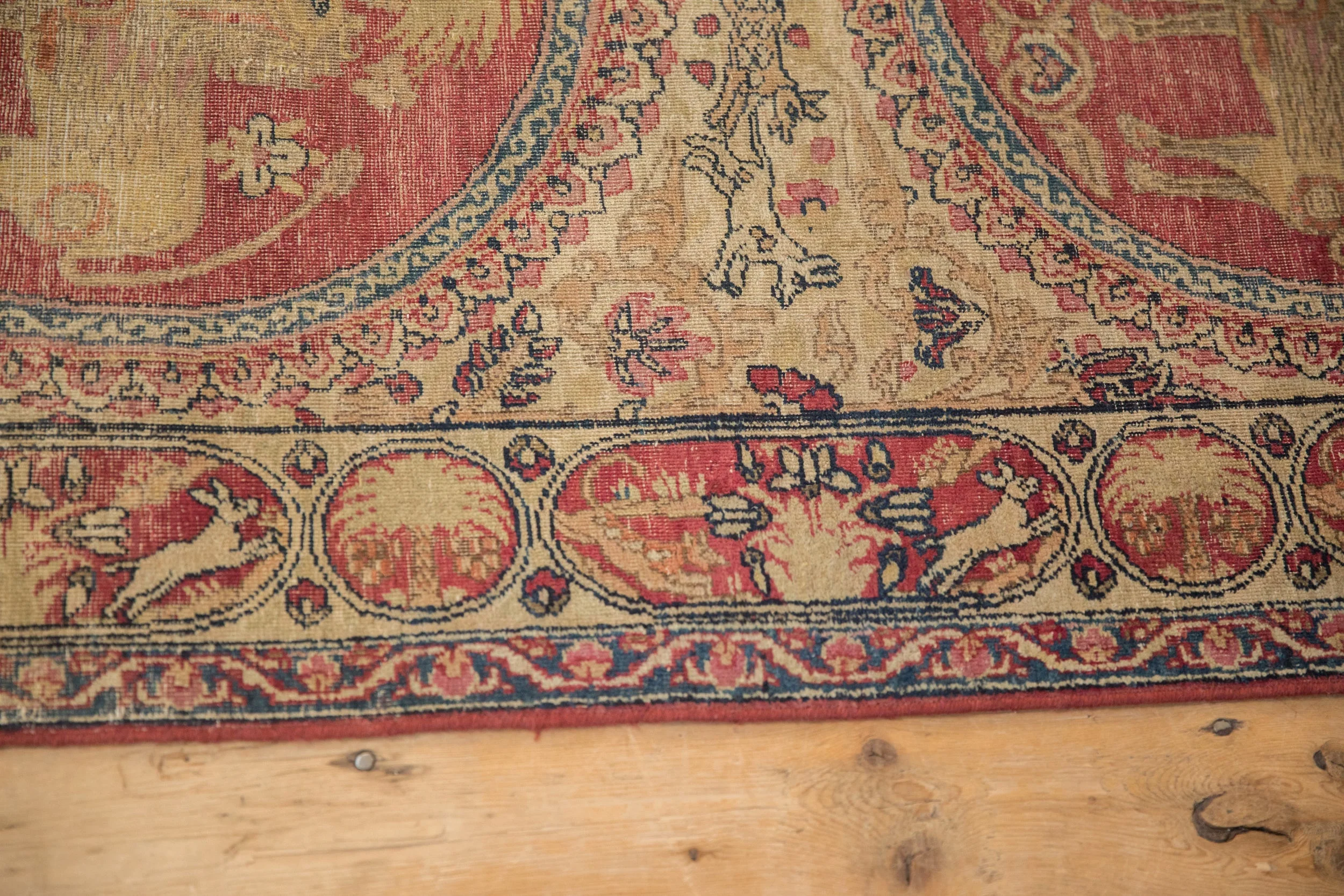 3x11.5 Antique Kerman Rug Runner - Image 9