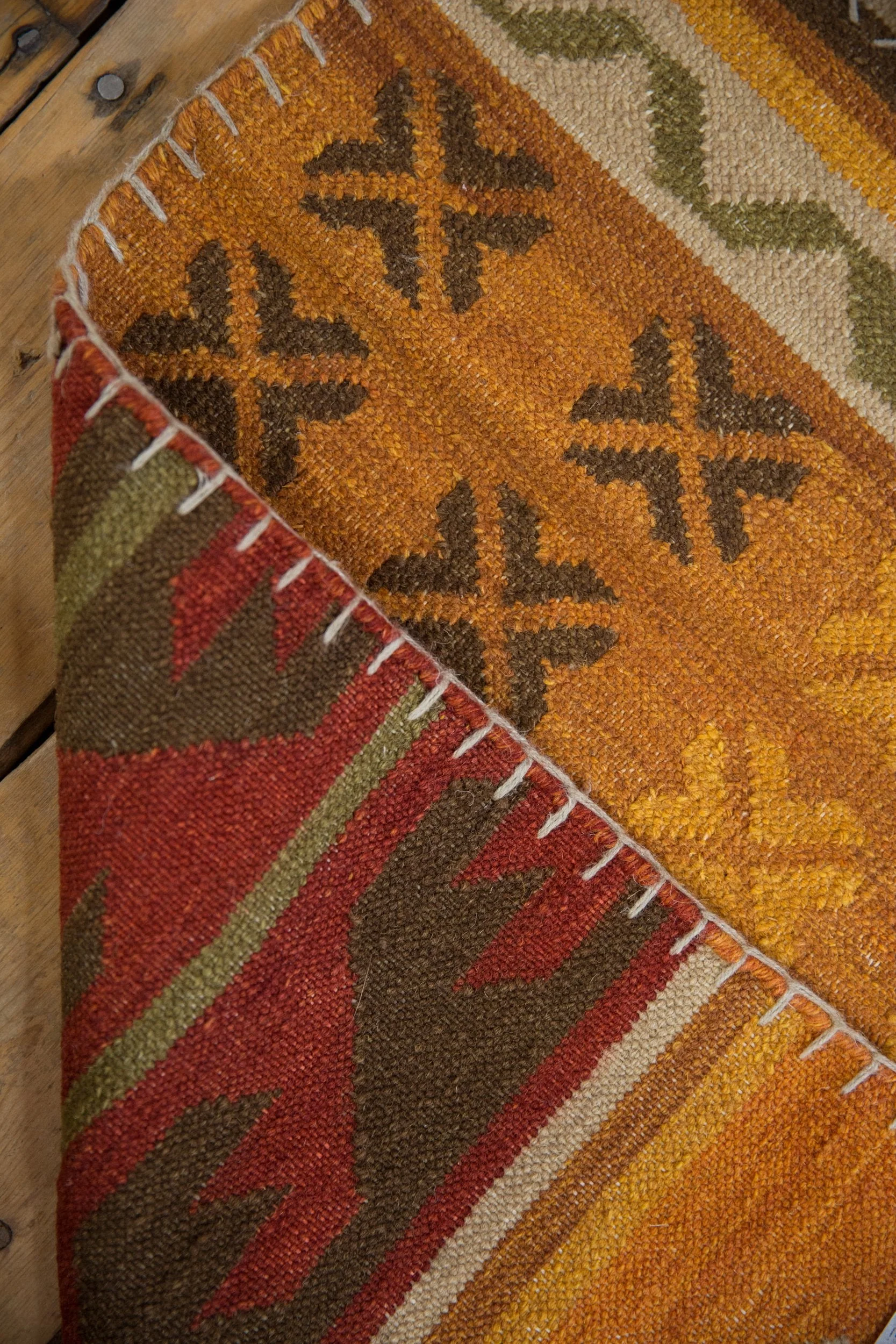 3x11.5 New Patchwork Kilim Rug Runner - Image 10