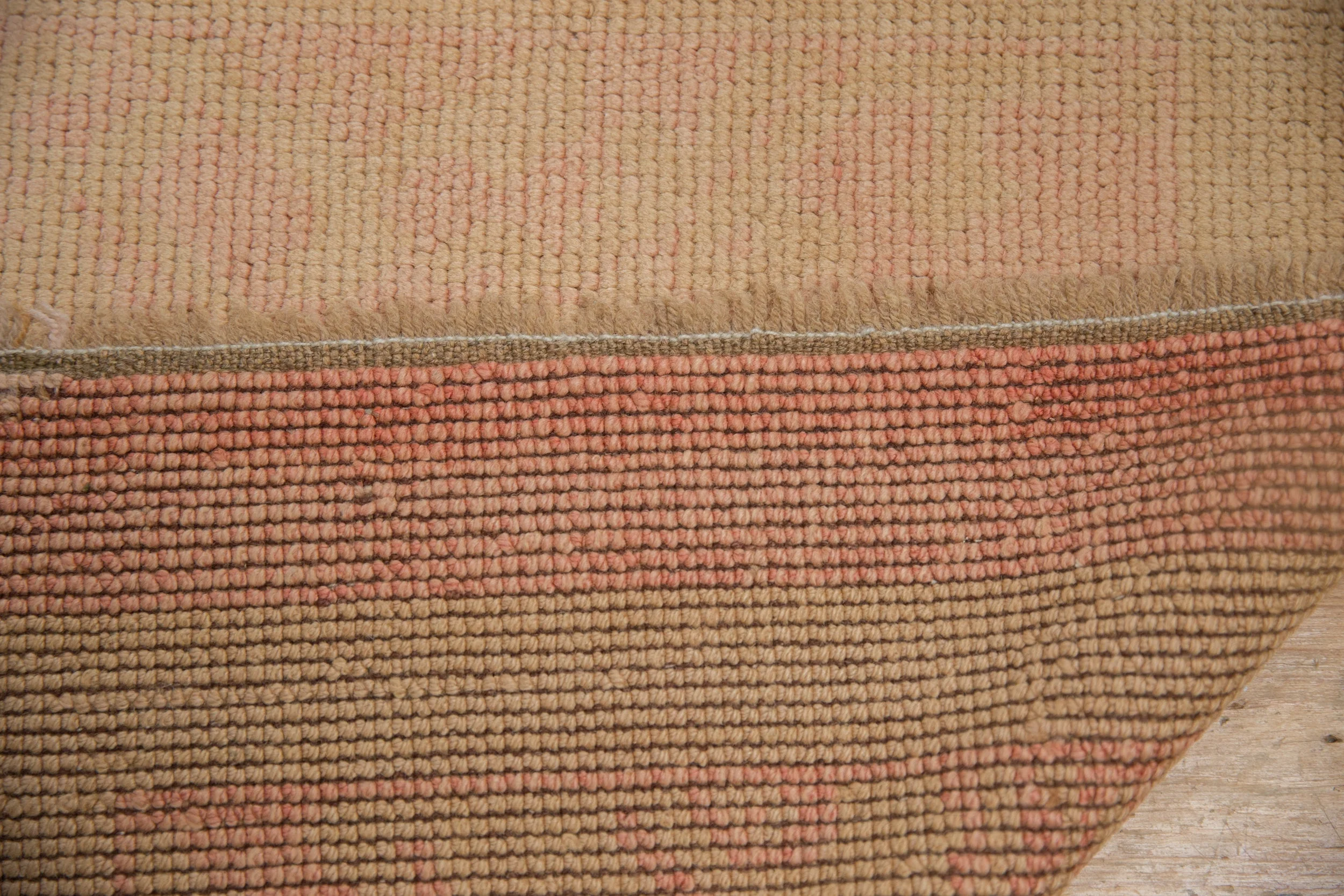3x11.5 Vintage Distressed Oushak Rug Runner - Image 10