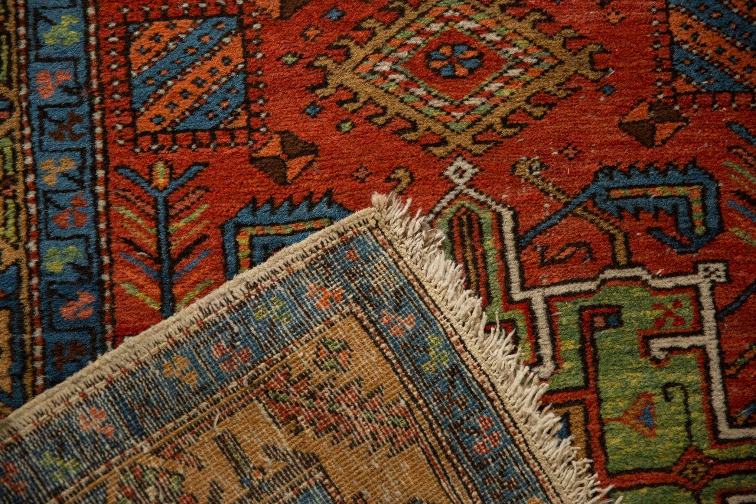 3x11 Antique Heriz Rug Runner - Image 10
