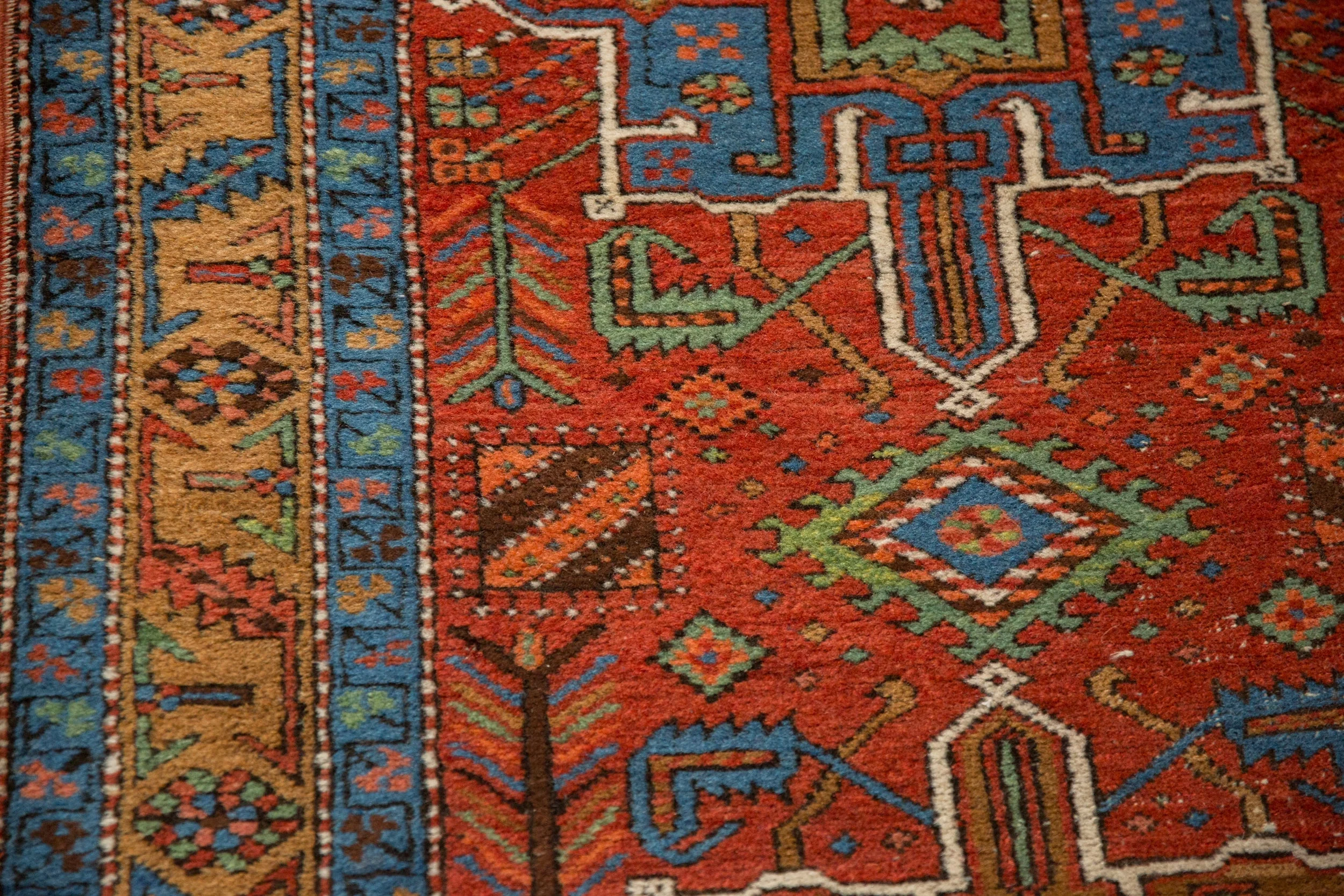 3x11 Antique Heriz Rug Runner - Image 11