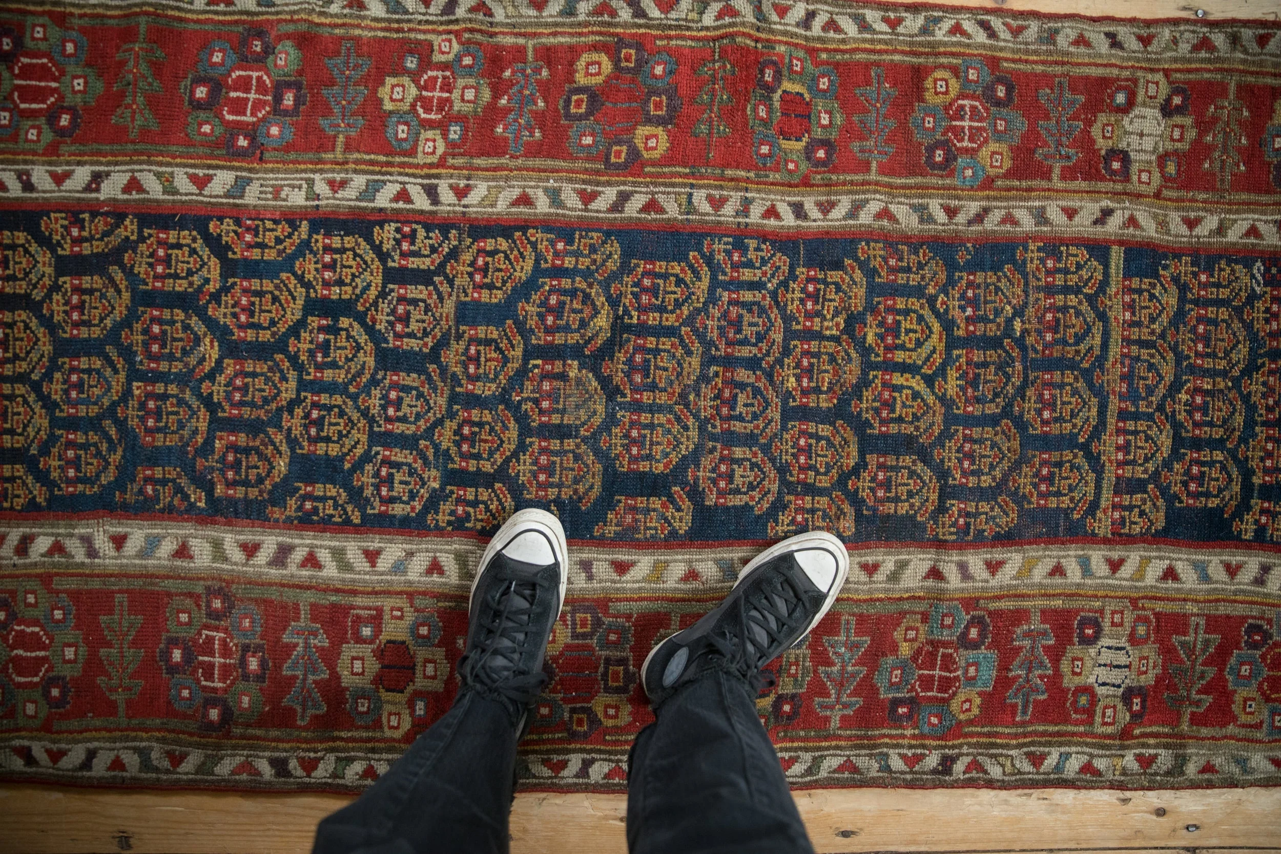 3x11 Antique Northwest Persian Rug Runner - Image 2