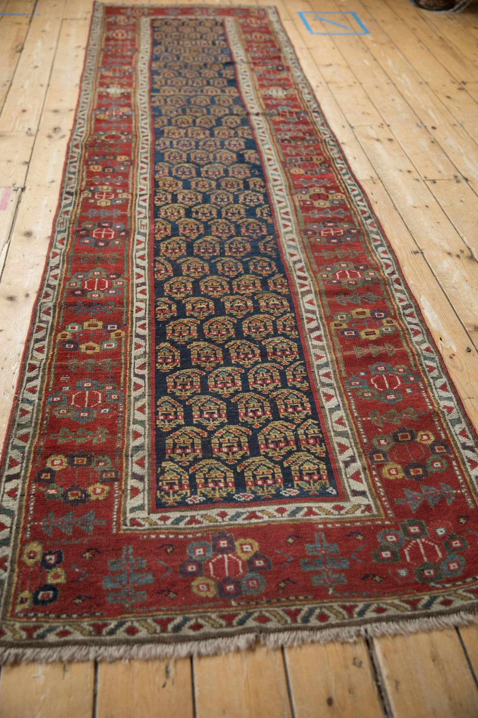 3x11 Antique Northwest Persian Rug Runner - Image 9