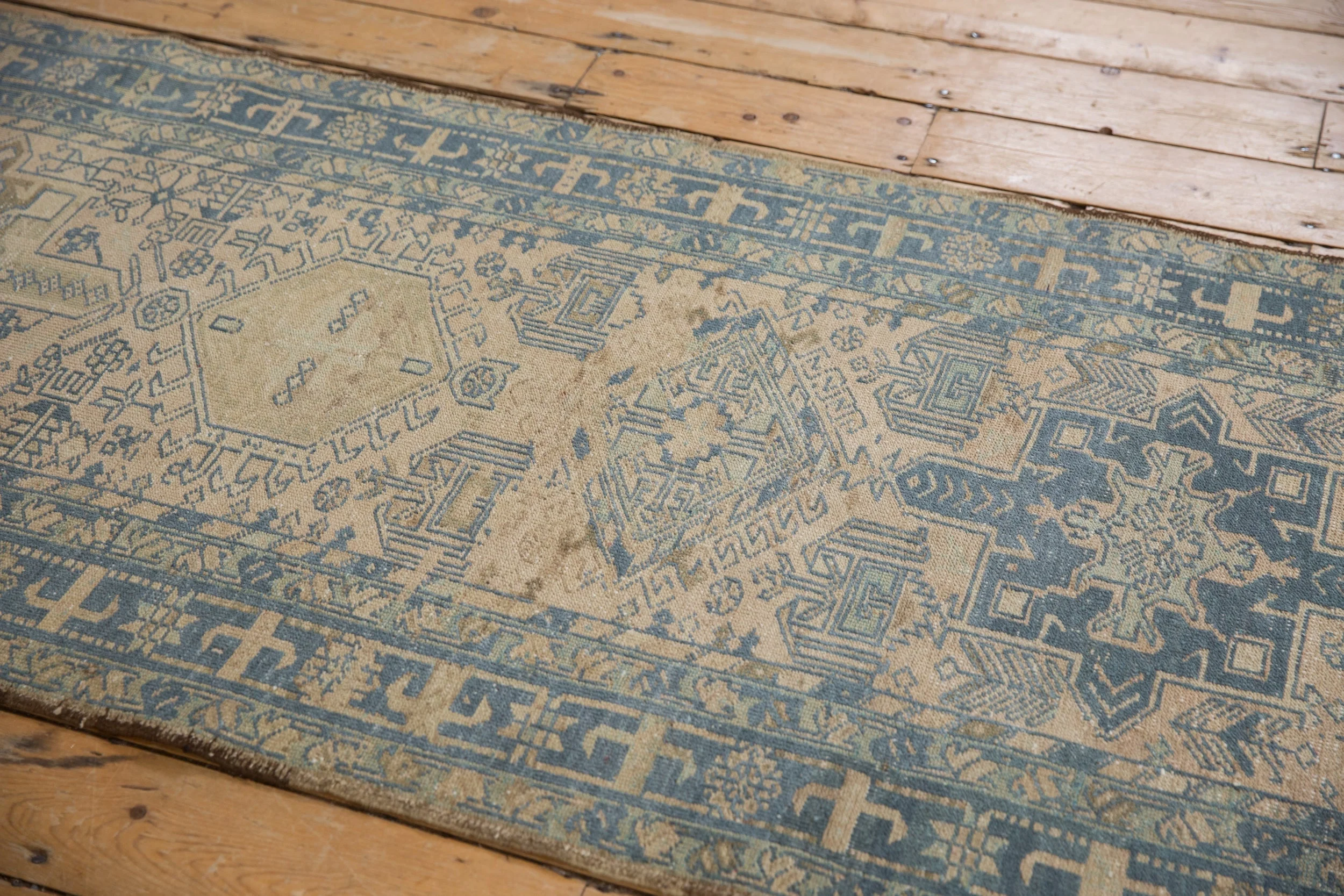 3x11 Vintage Distressed Karaja Rug Runner - Image 10