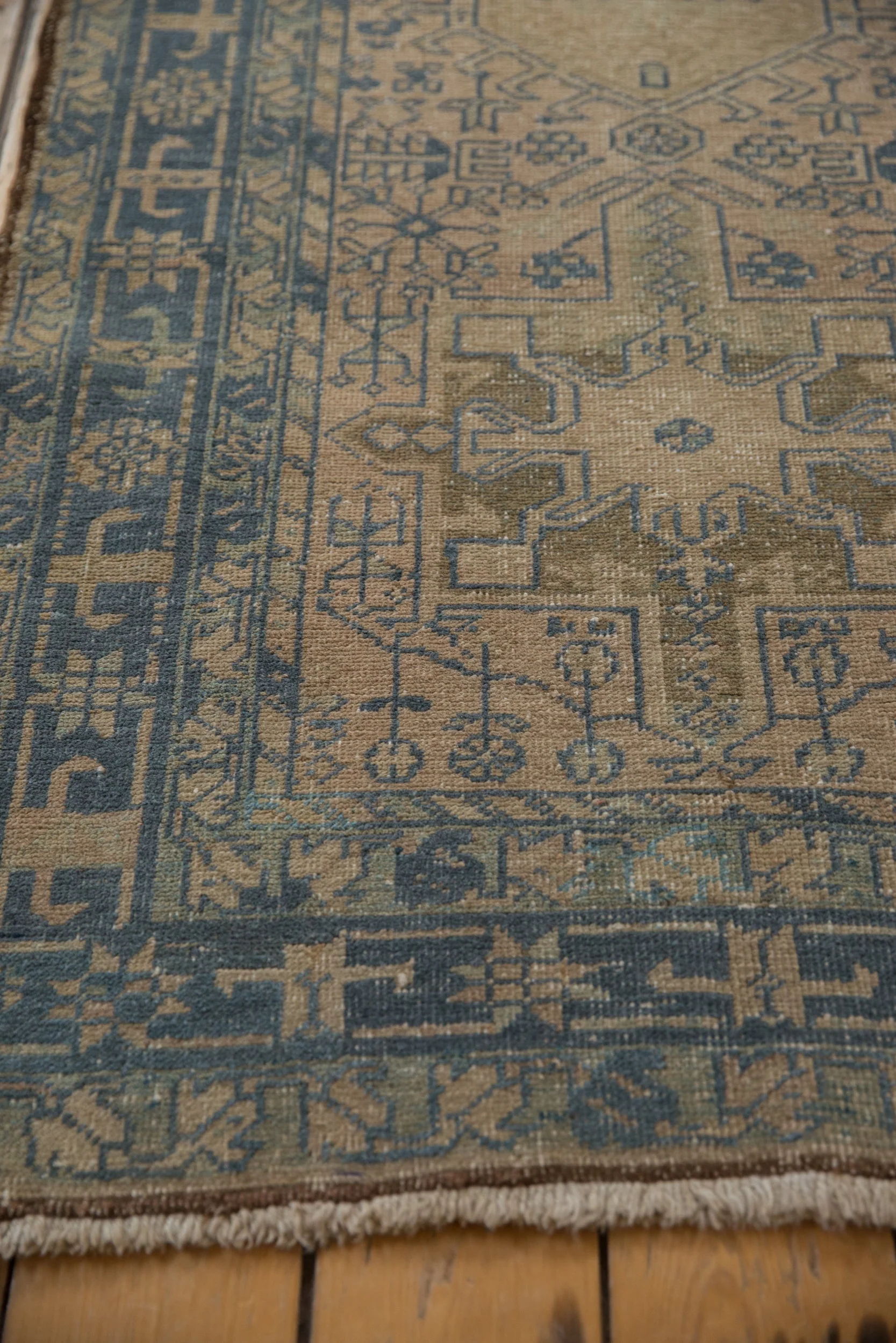 3x11 Vintage Distressed Karaja Rug Runner - Image 4